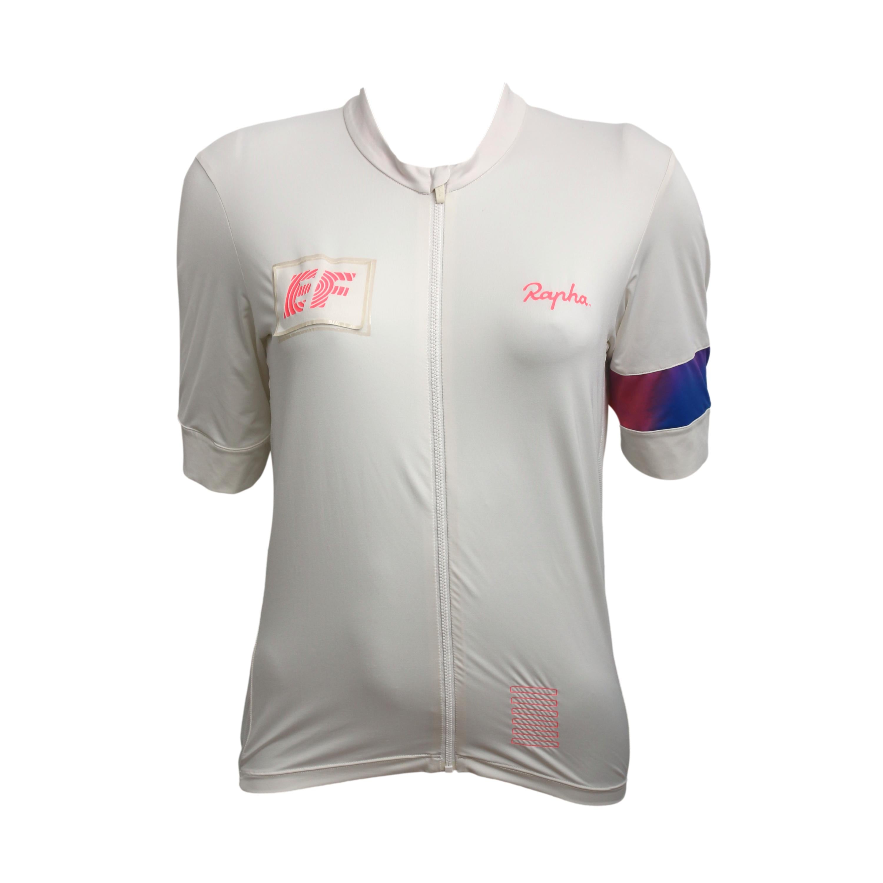 Jersey Masculina Rapha Ef Elite Racewear Branca - Tamanho Large