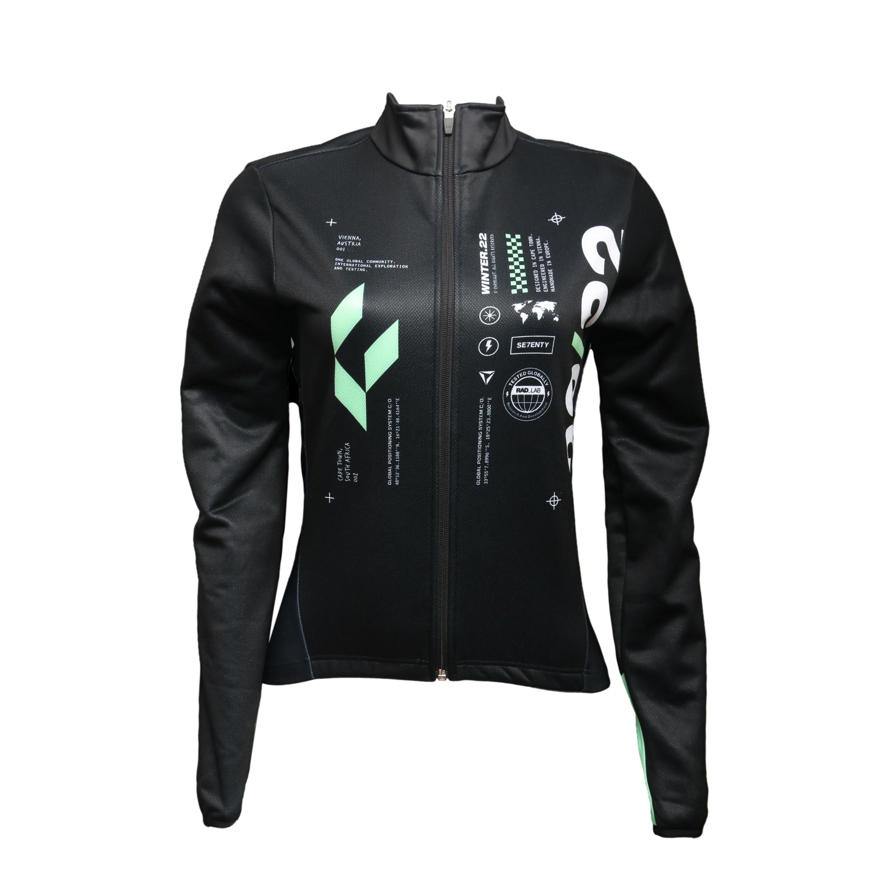 Jaqueta Feminina Rh77 Haselbacher Preto - Tamanho XS