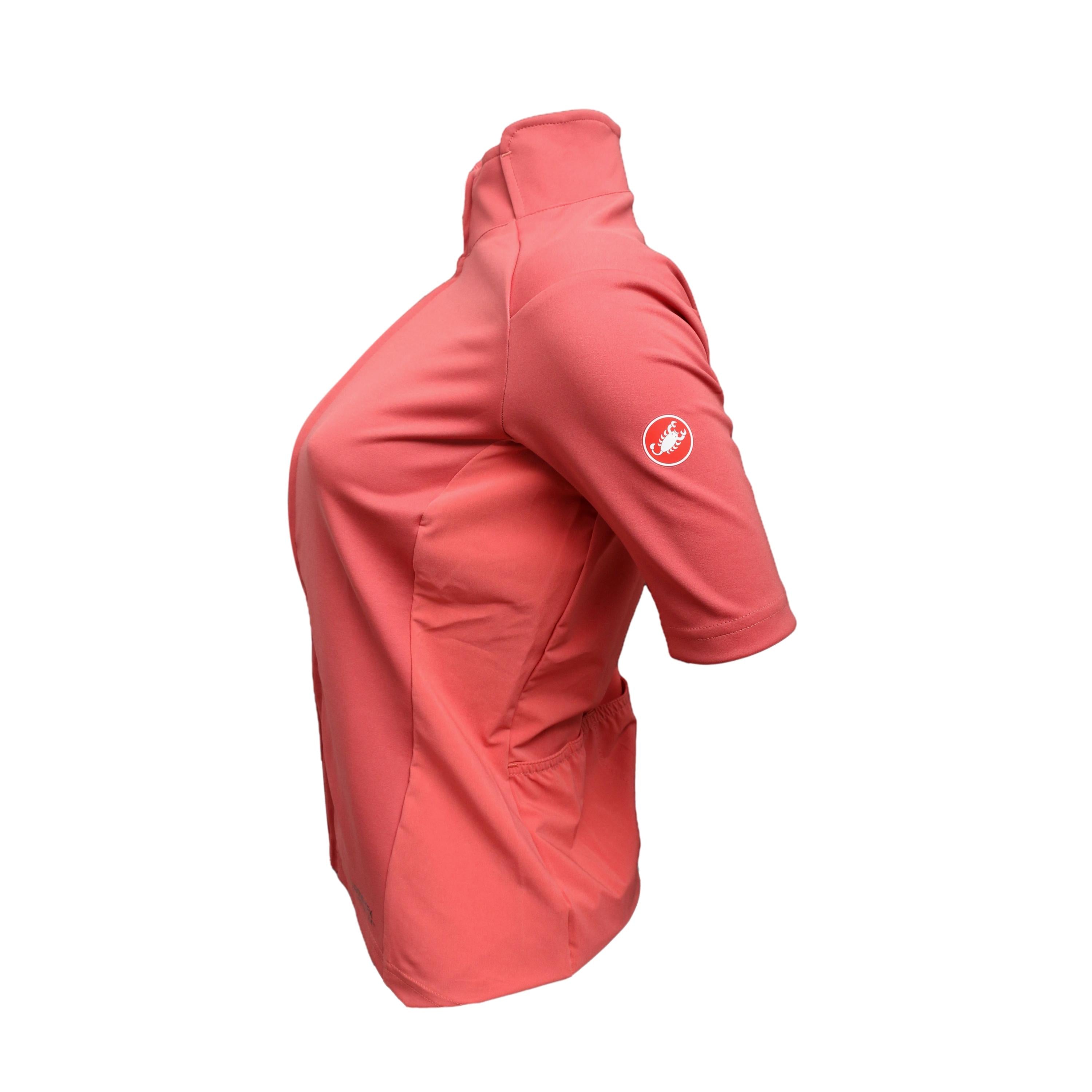 Jersey Feminina Castelli Perfetto Salmão - Tamanho S