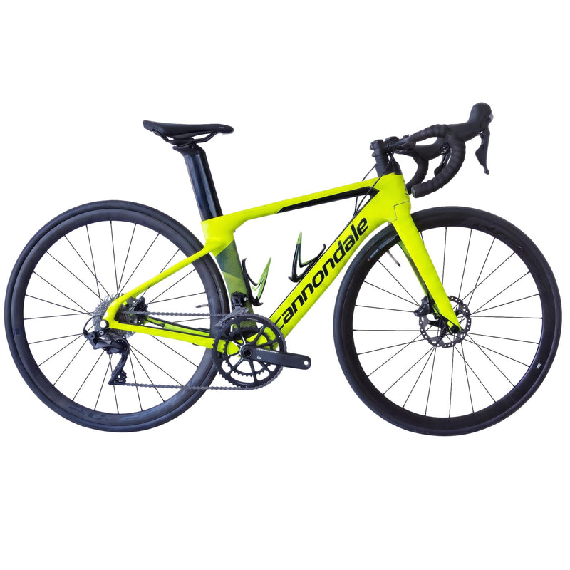 Bicicleta Cannondale Systemsix Amarelo Neon - Tamanho 47