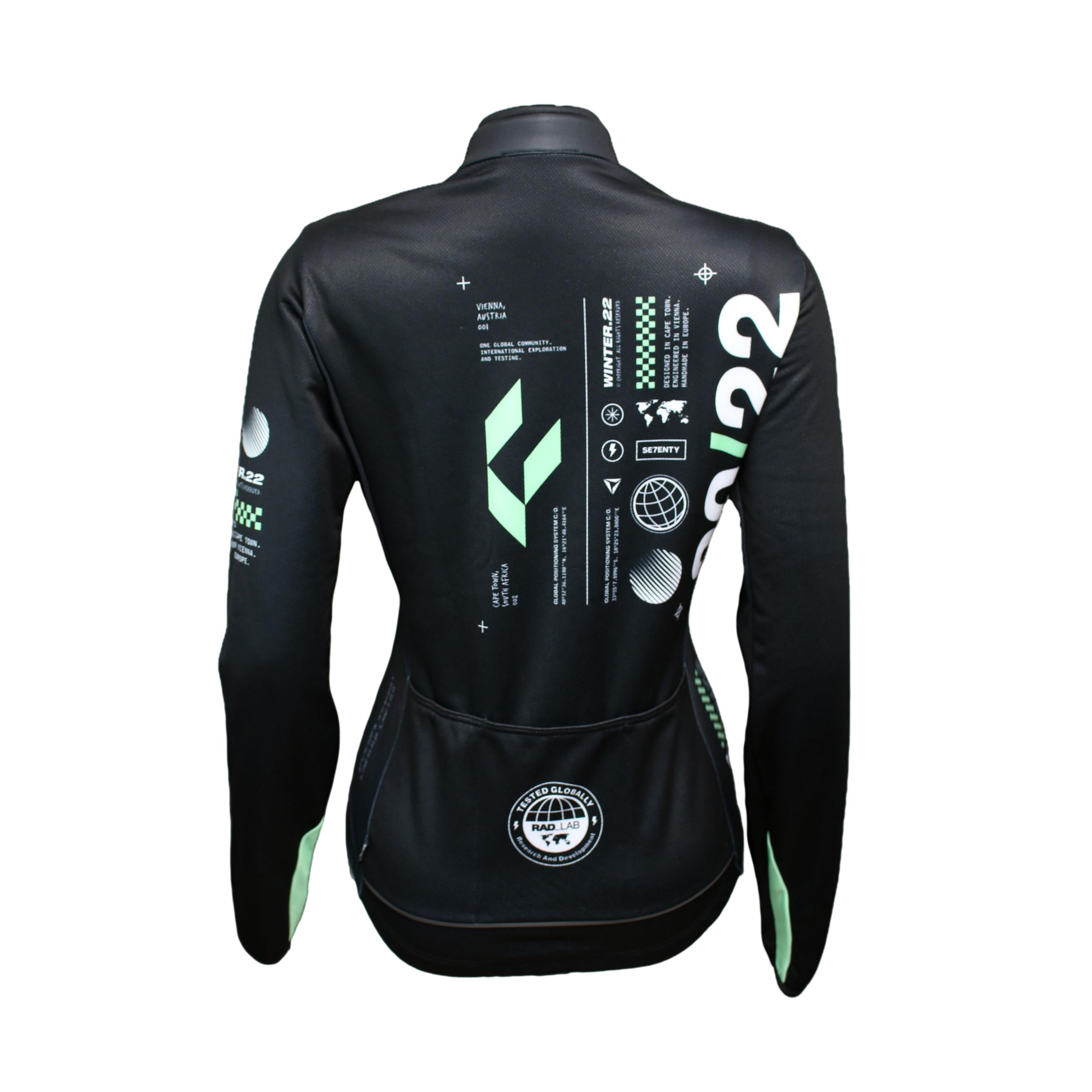 Jaqueta Feminina Rh77 Haselbacher Preto - Tamanho XS
