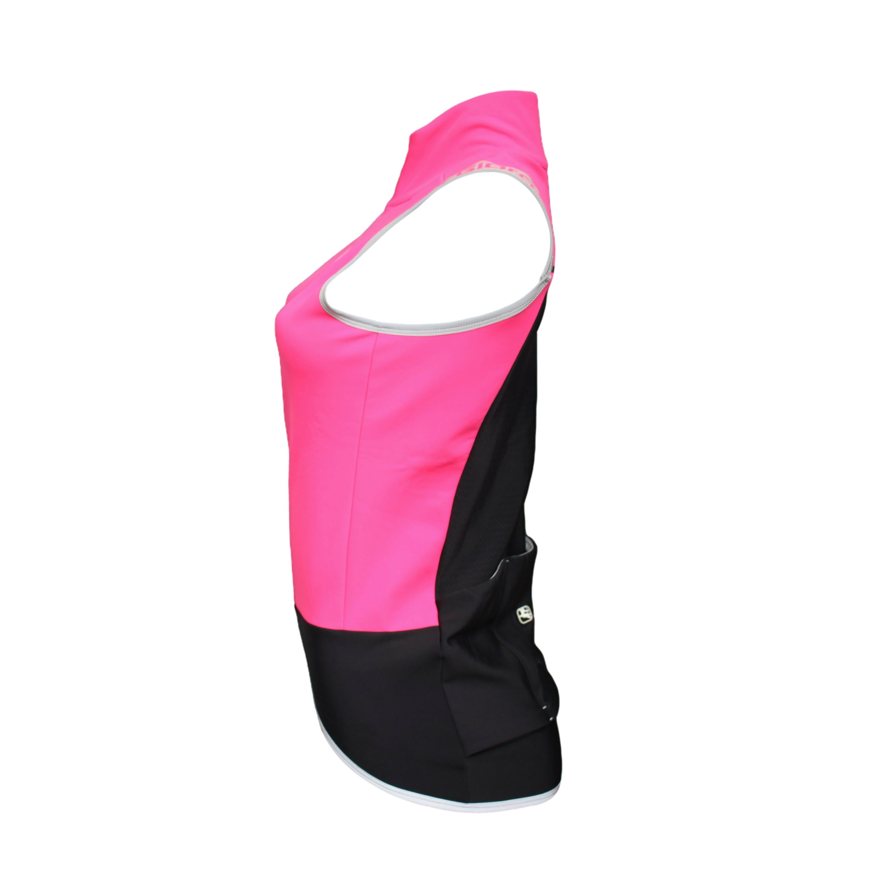 Colete De Ciclismo Feminino Giordana Silverline Rosa - Tamanho S