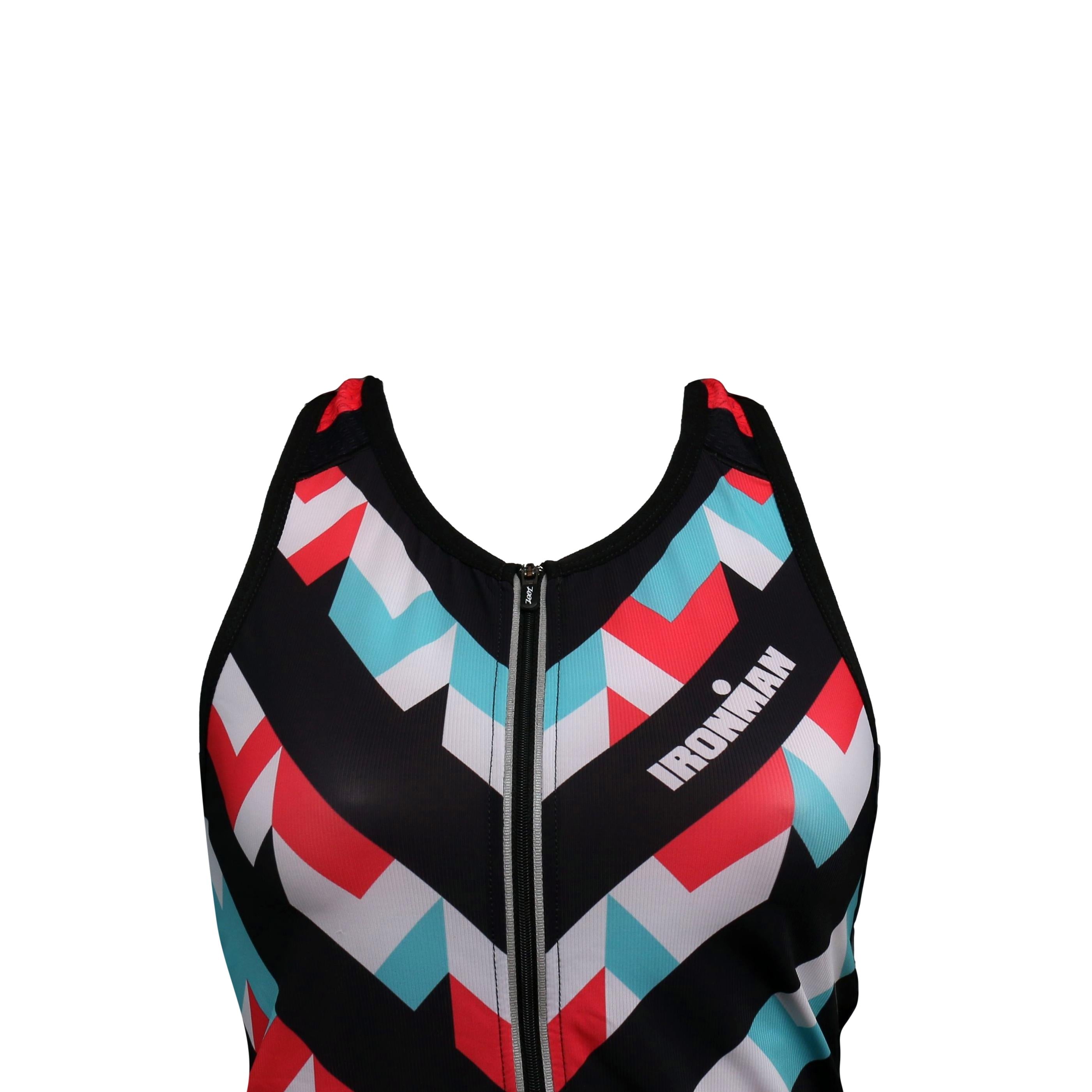 Regata Feminina Zoot Ultra Tri Raceback Multicolor - Tamanho M