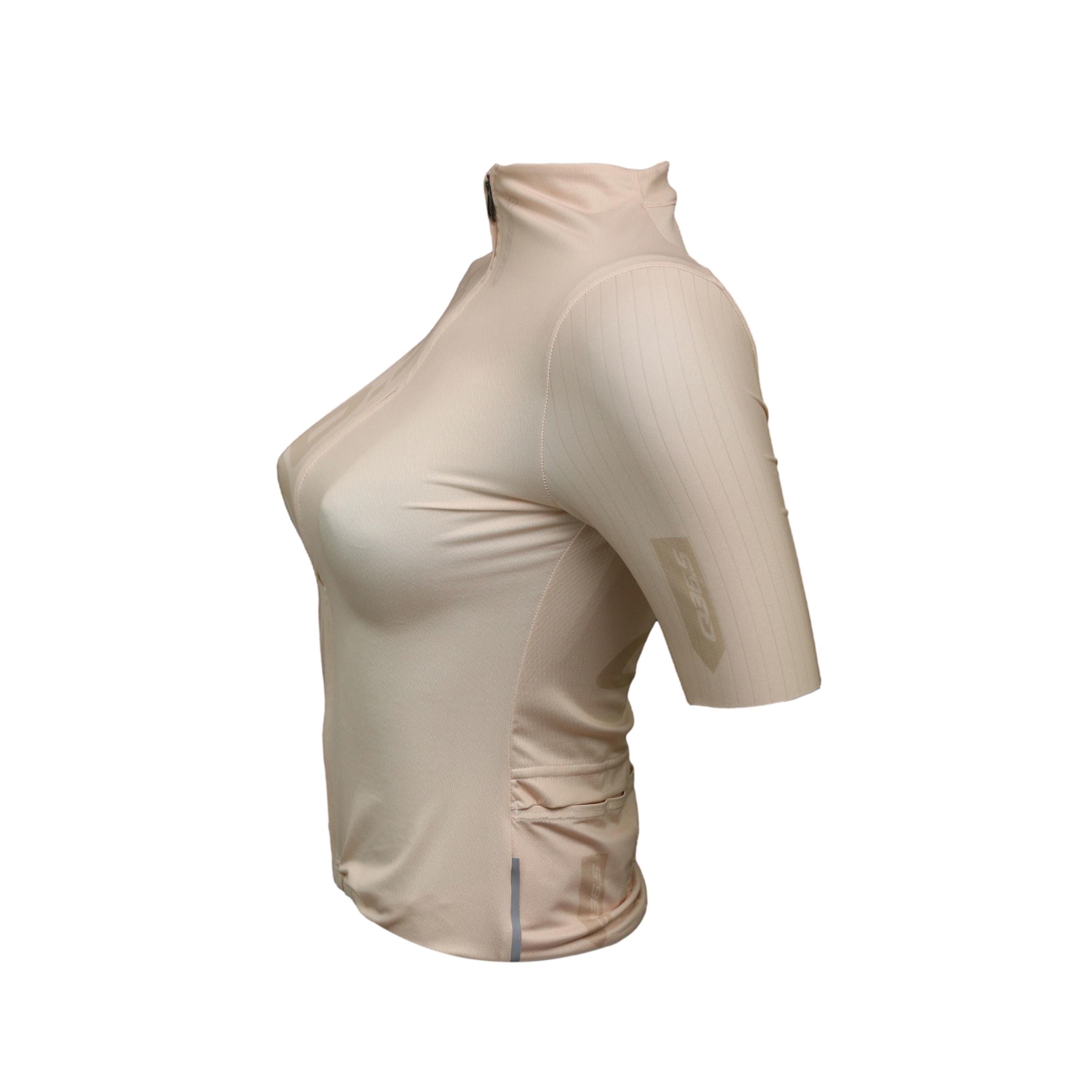 Jersey Feminina Ciclismo Q36.5 Gregarius Pro Signature Bege - Tamanho S