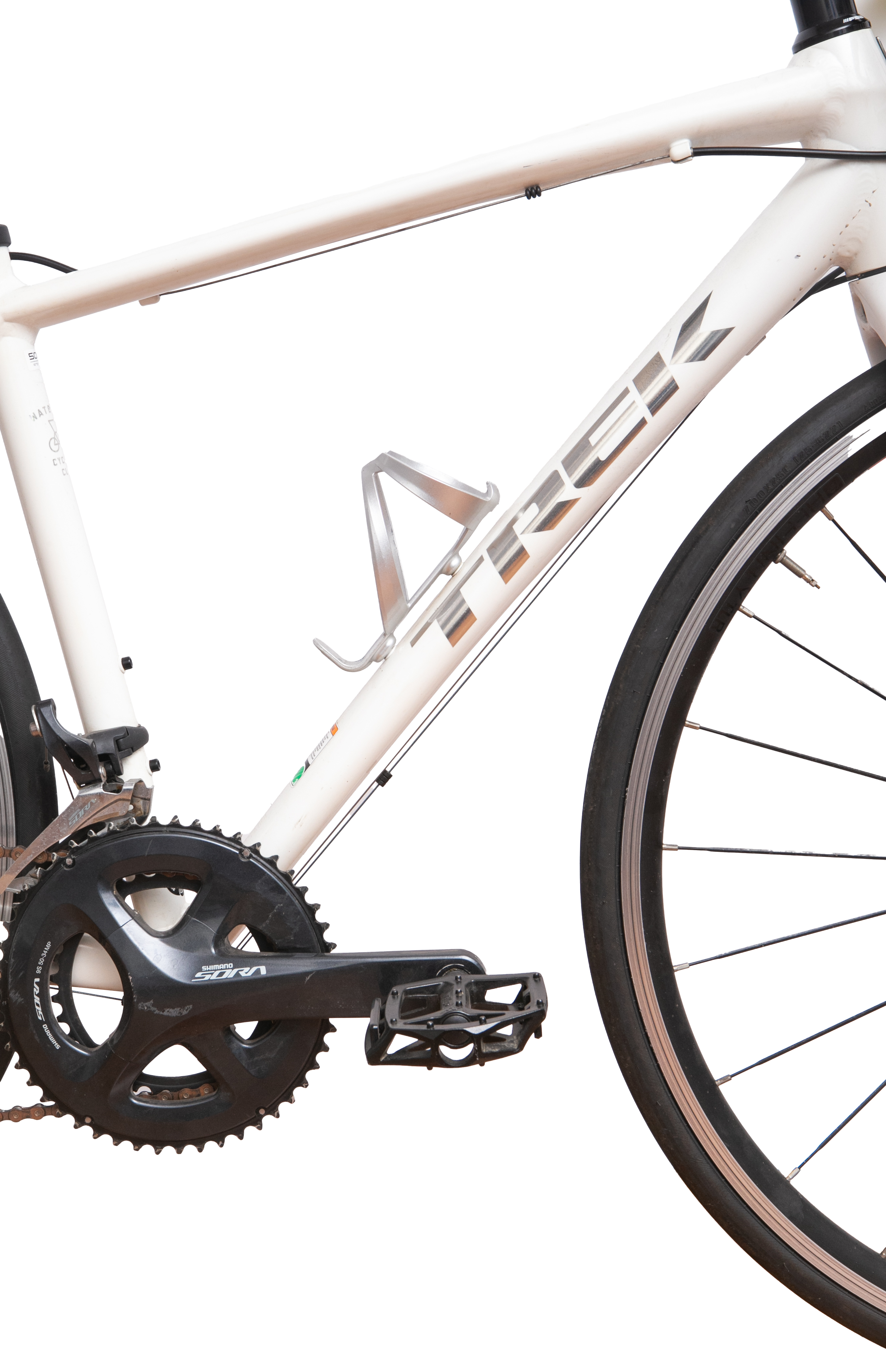 Bicicleta Unissex Trek Branco Perolado - Tamanho 50