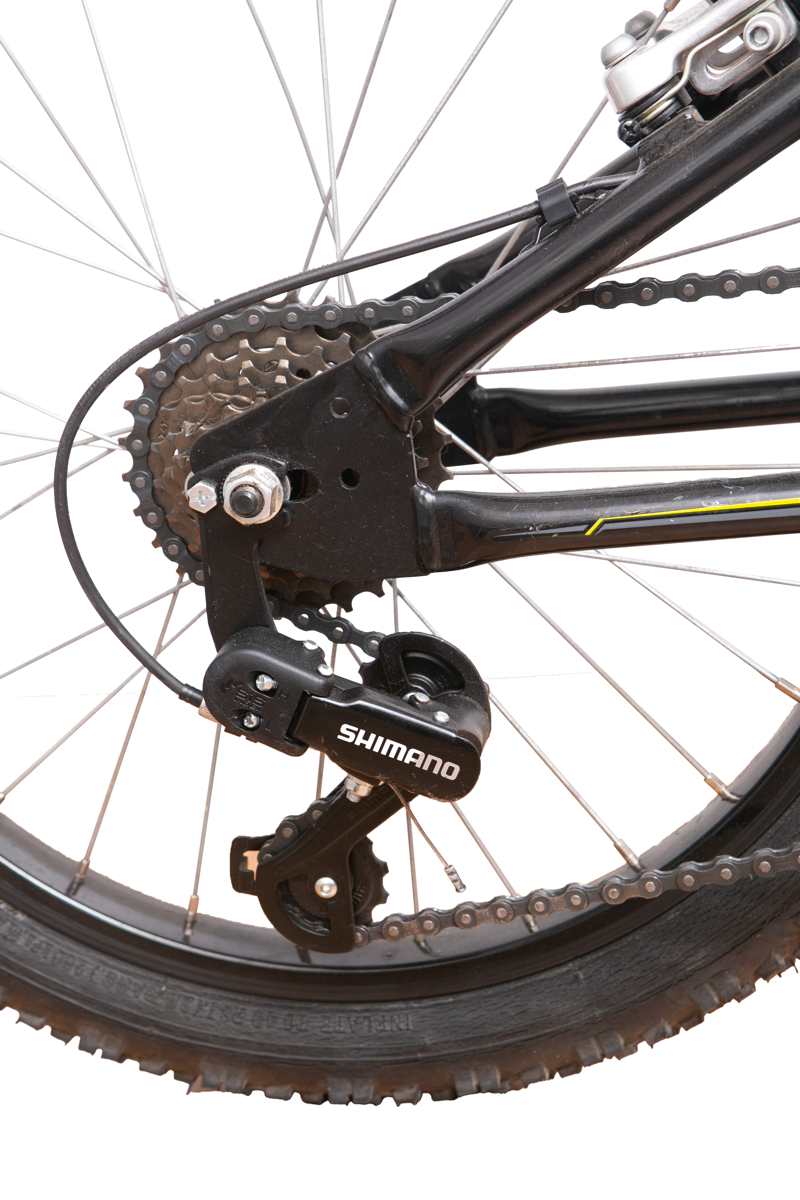 Bicicleta Infantil Ciclismo Decathlon Rockrider ST 500 Sport Trail Preta - Tamanho 10 anos