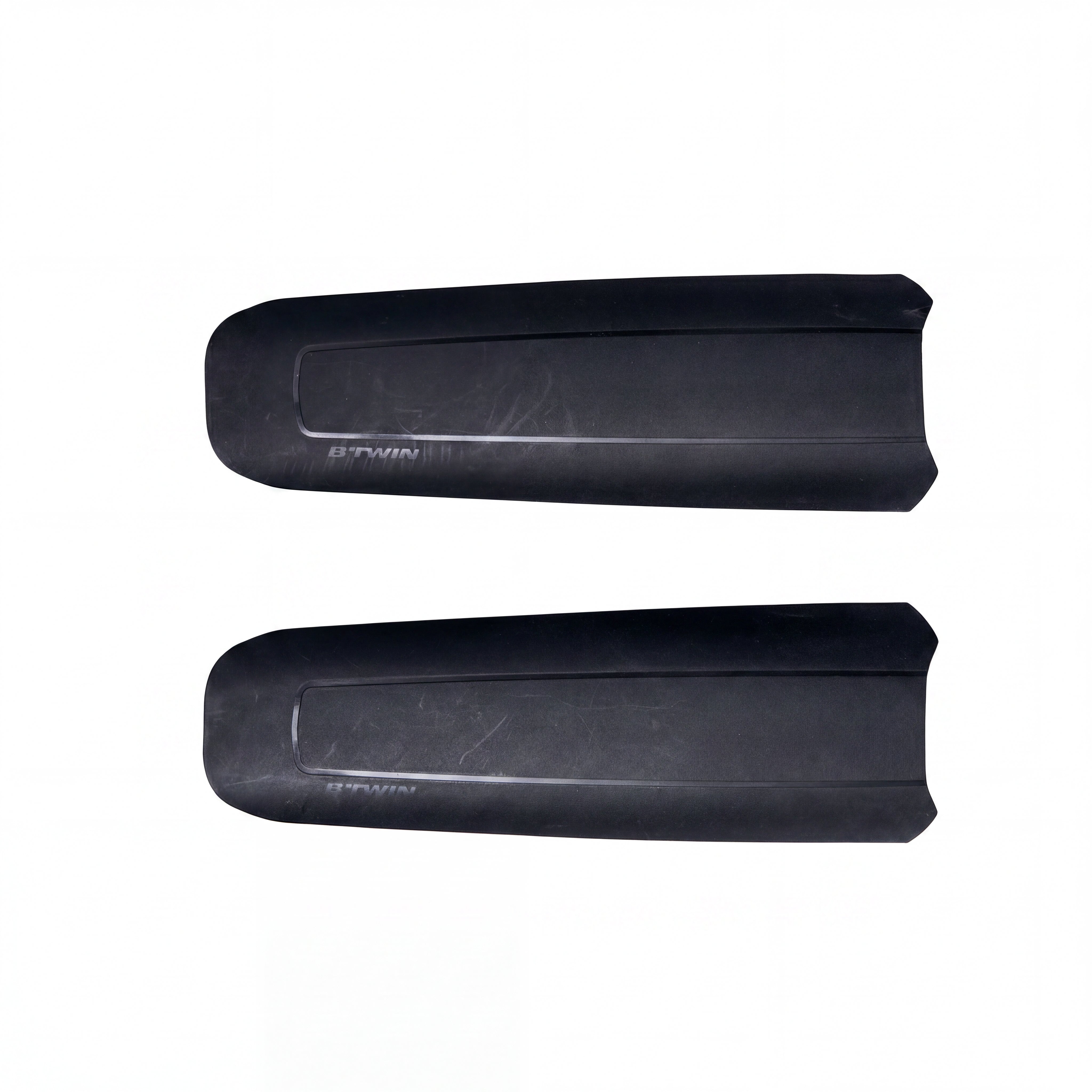 Paralama Dianteiro para Bicicleta Unissex Ciclismo B'TWIN MTB Front Rigid Mudguard Bla Preta