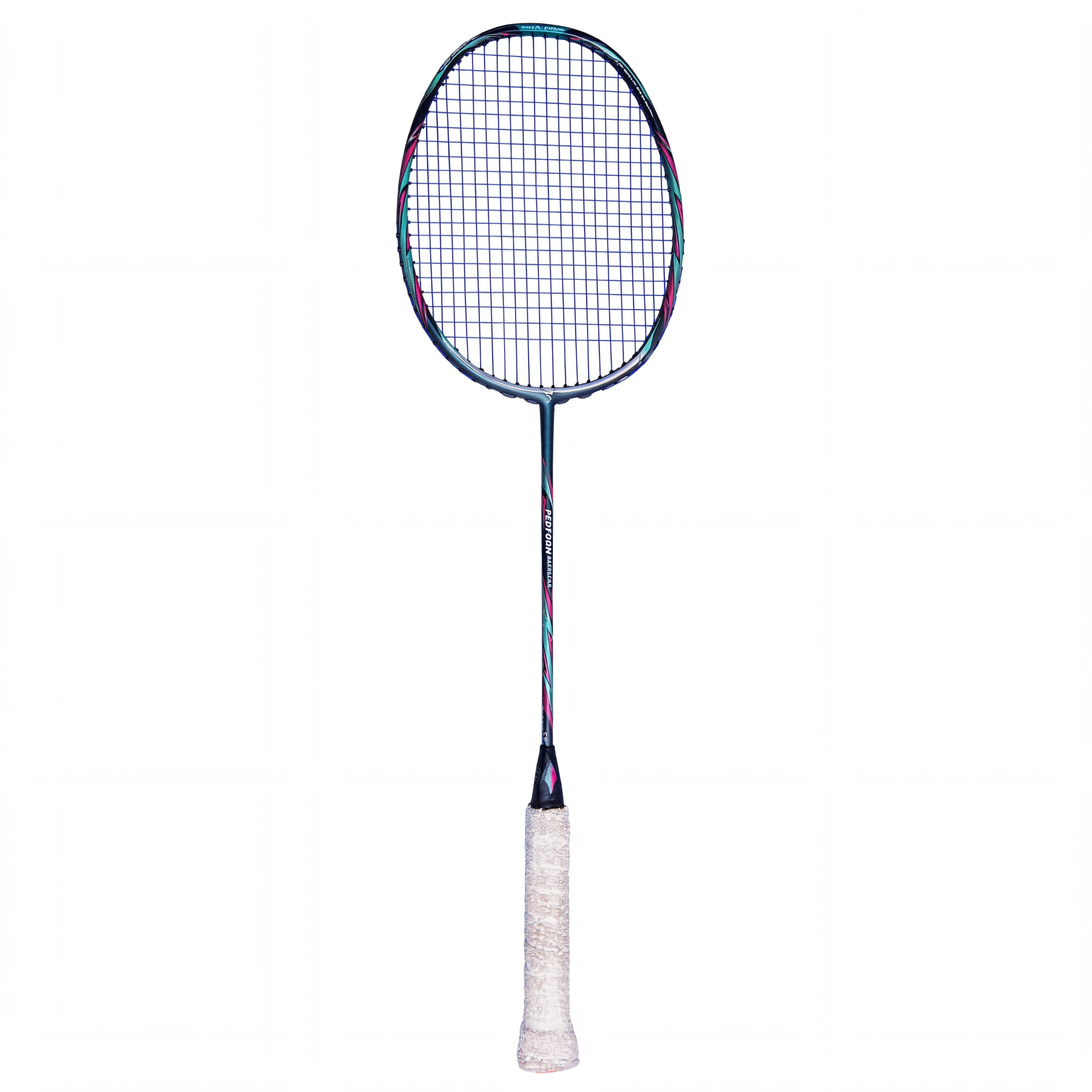 Raquete Unissex Badminton Perfly (Decathlon) Perform BR990 Pro Preto / Azul / Rosa