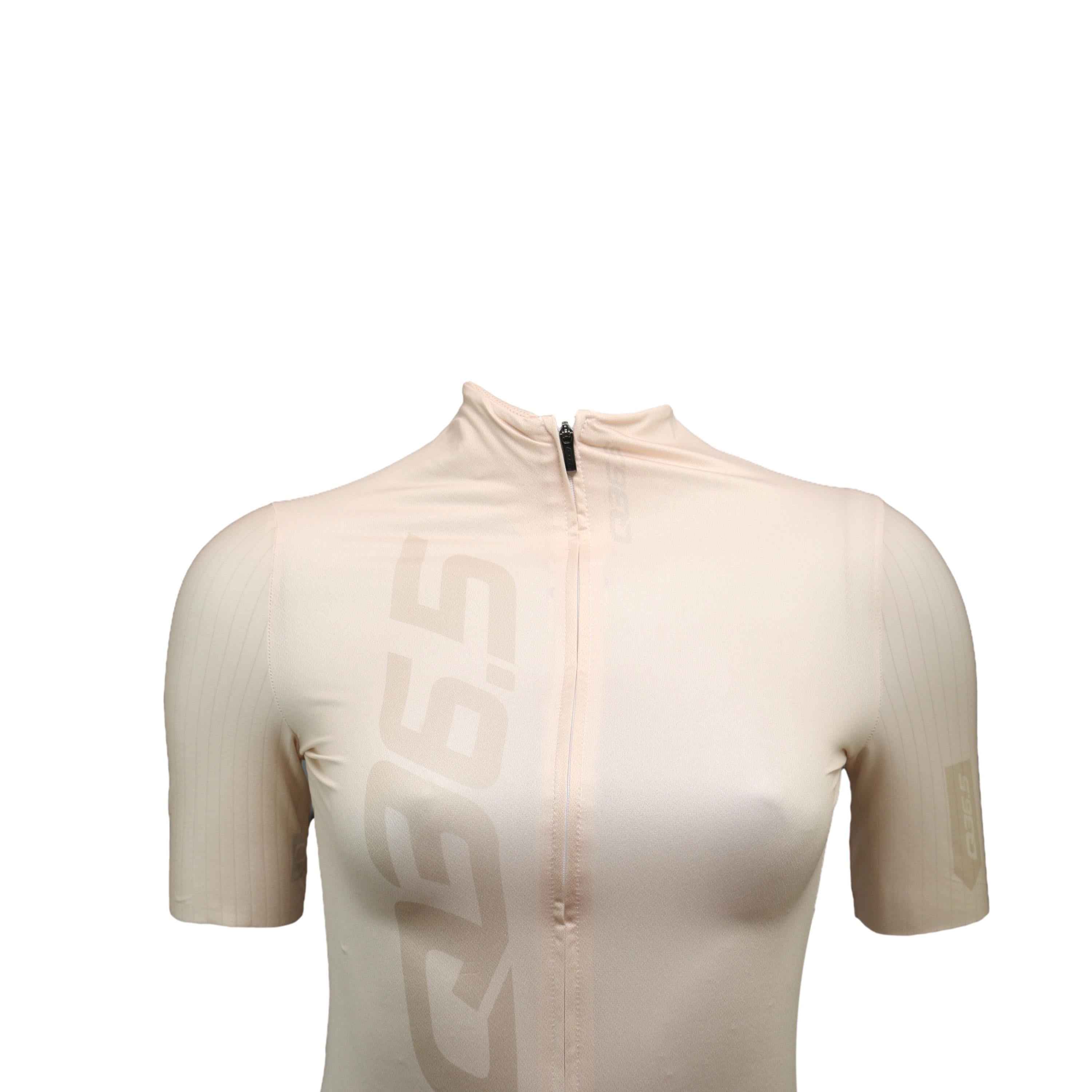 Jersey Feminina Ciclismo Q36.5 Gregarius Pro Signature Bege - Tamanho S