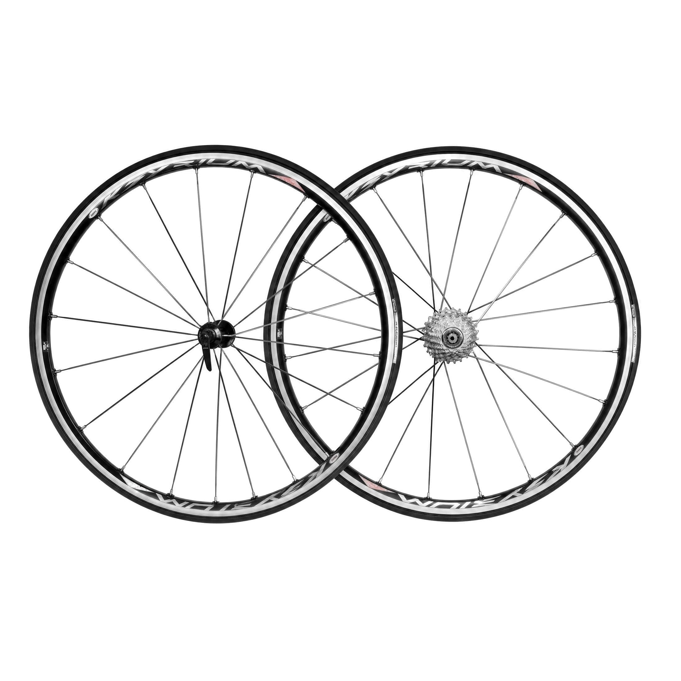 Par De Roda Mavic Ksyrium Preta e Pneu Vitt - Tamanho 20mm