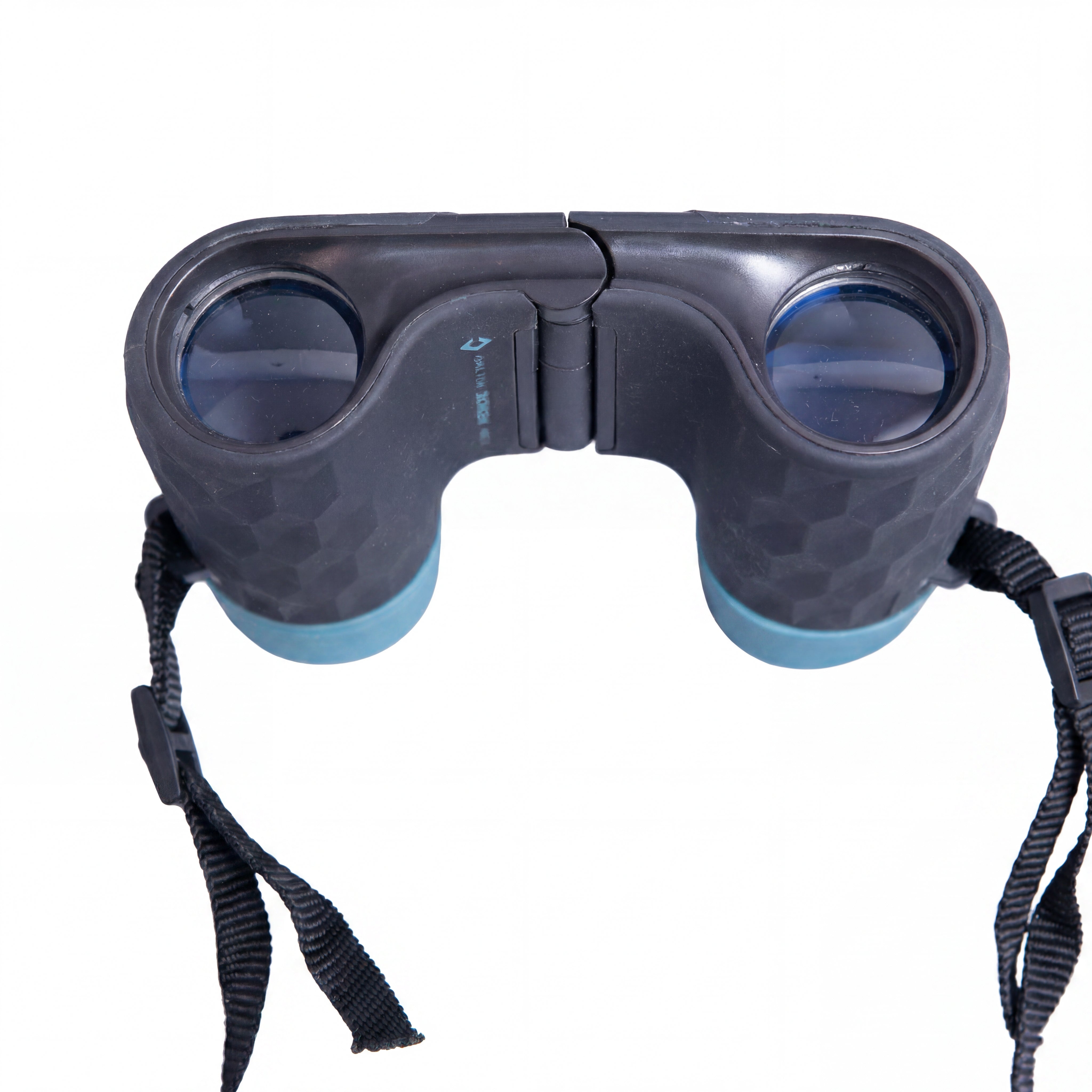 Binóculo Unissex Trekking Quechua 10x25 Preto e azul Estojo