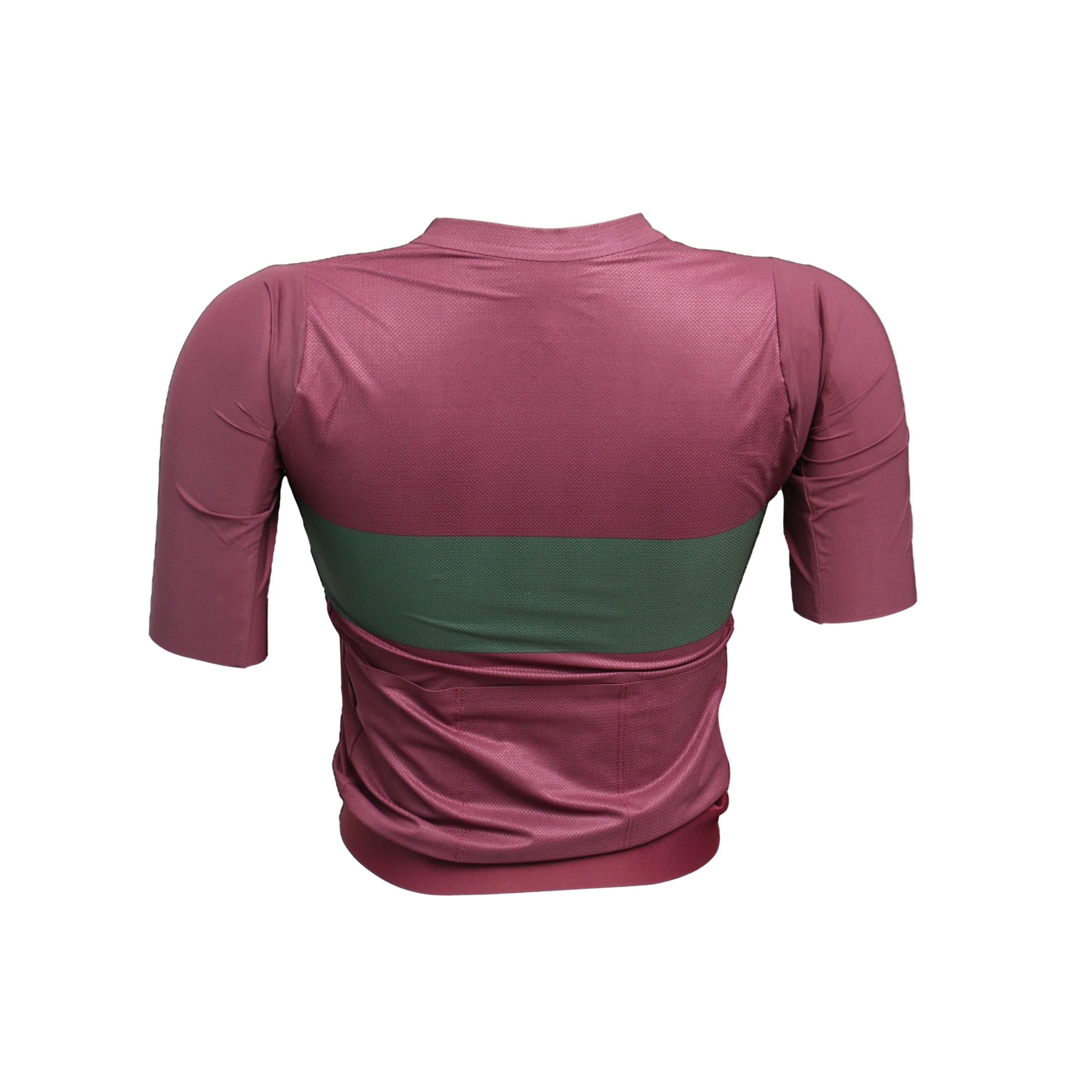 Jersey Feminina PAS Normal Studios Solitude Burgundy Stripe Vinho - Tamanho S