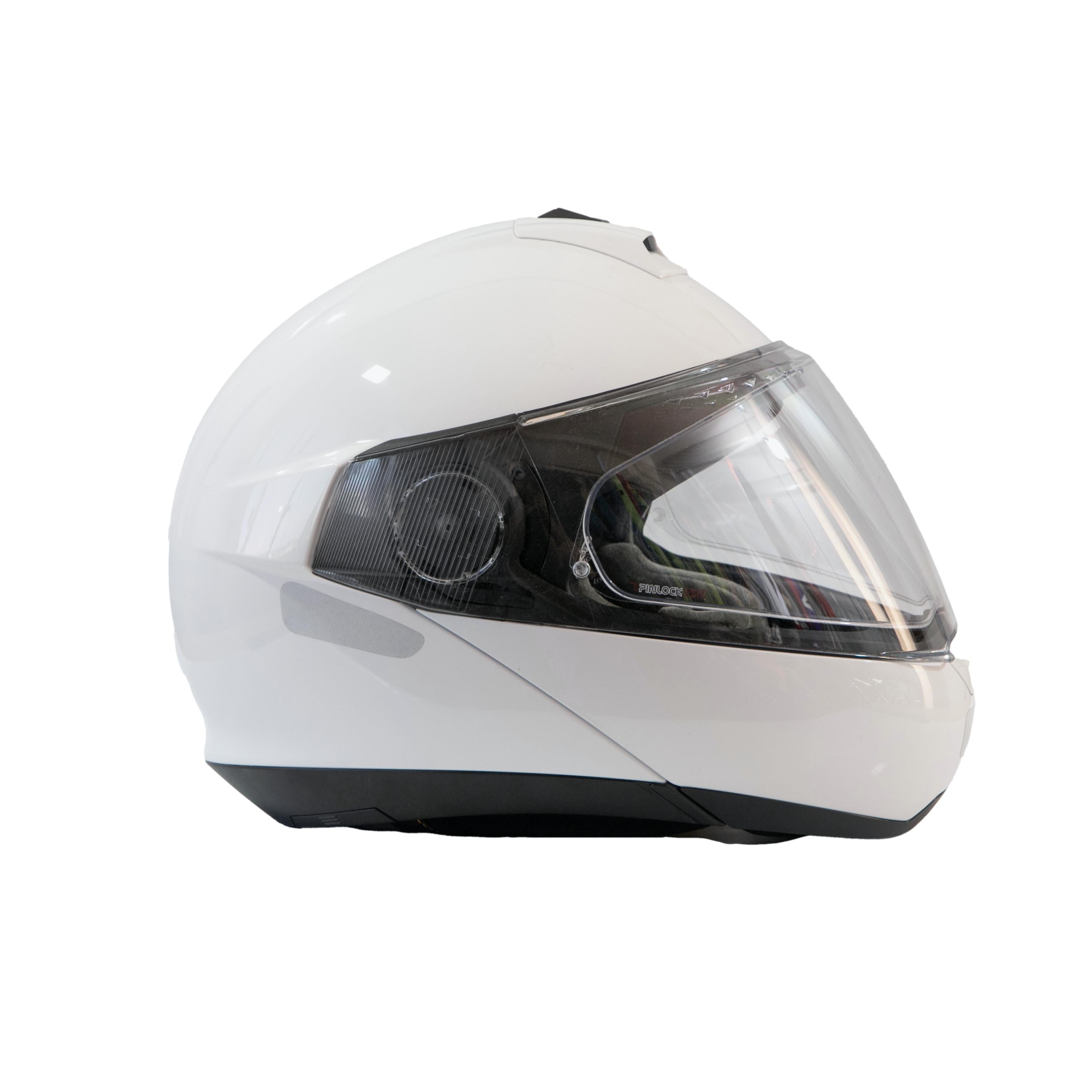 Capacete Masculino Motociclismo Shuberth C4 Pro Pinlock 120 Branco - Tamanho XXL