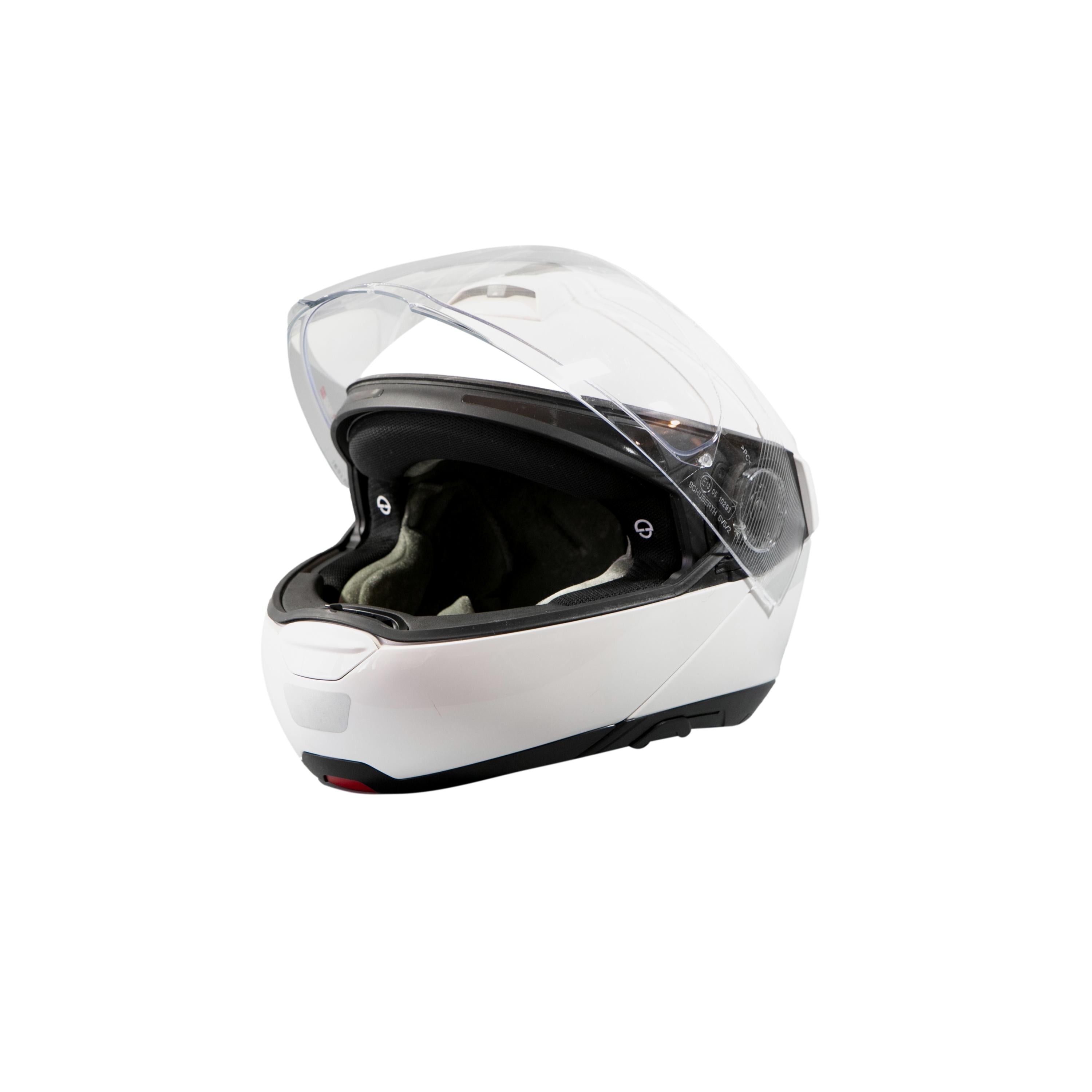 Capacete Masculino Motociclismo Shuberth C4 Pro Pinlock 120 Branco - Tamanho XXL