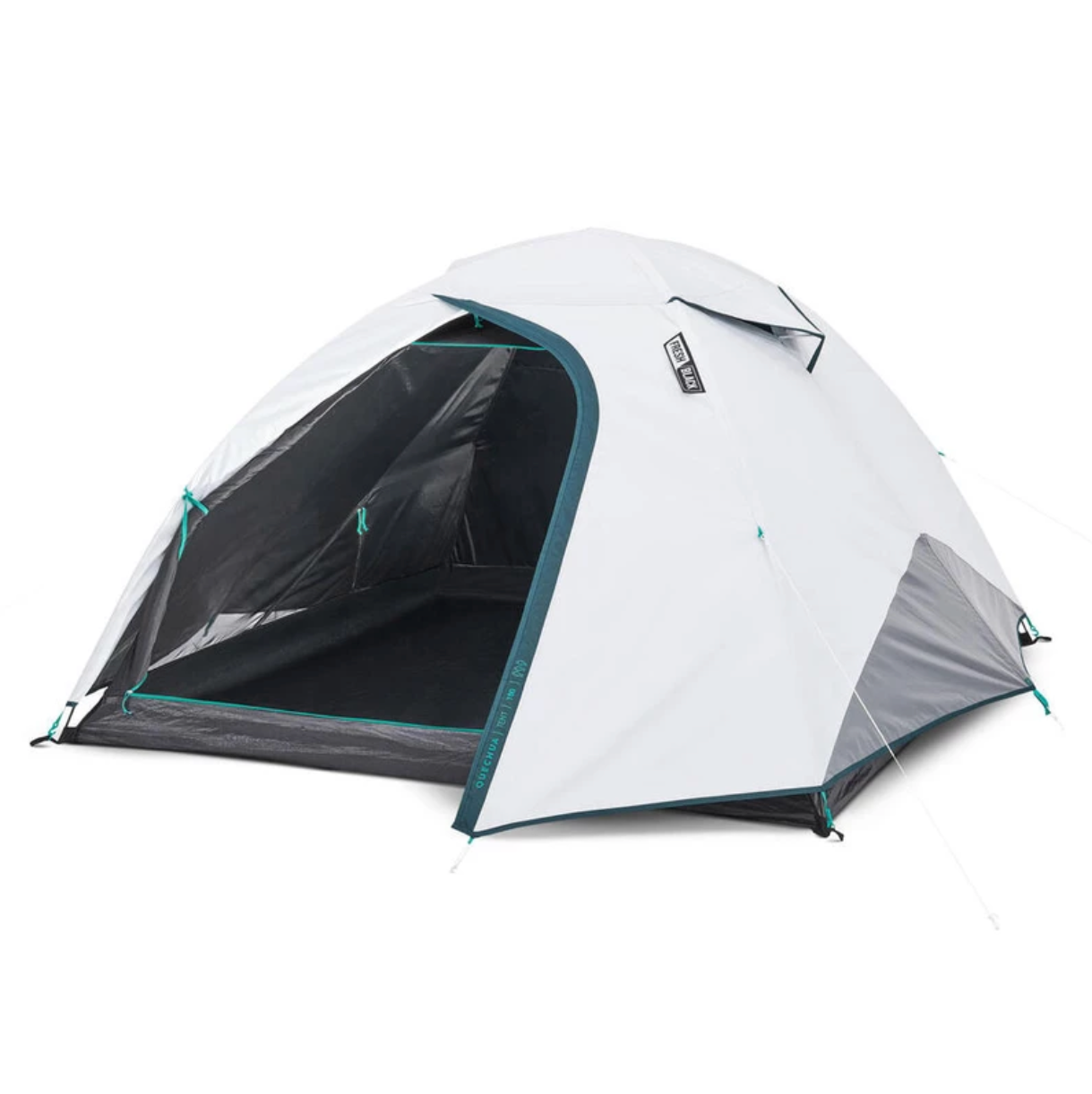 Barraca Camping Quechua Decathlon Fresh & Black - 4.1kg Branco, Verde e Preto