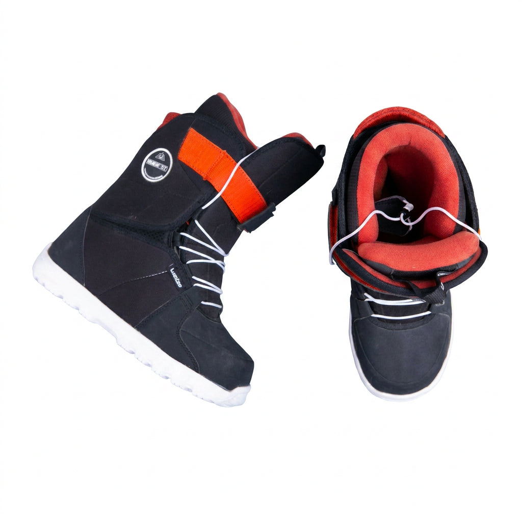 Bota Snowboard Wedze Decathlon Foraker 300 Preta - Tamanho 38 BR