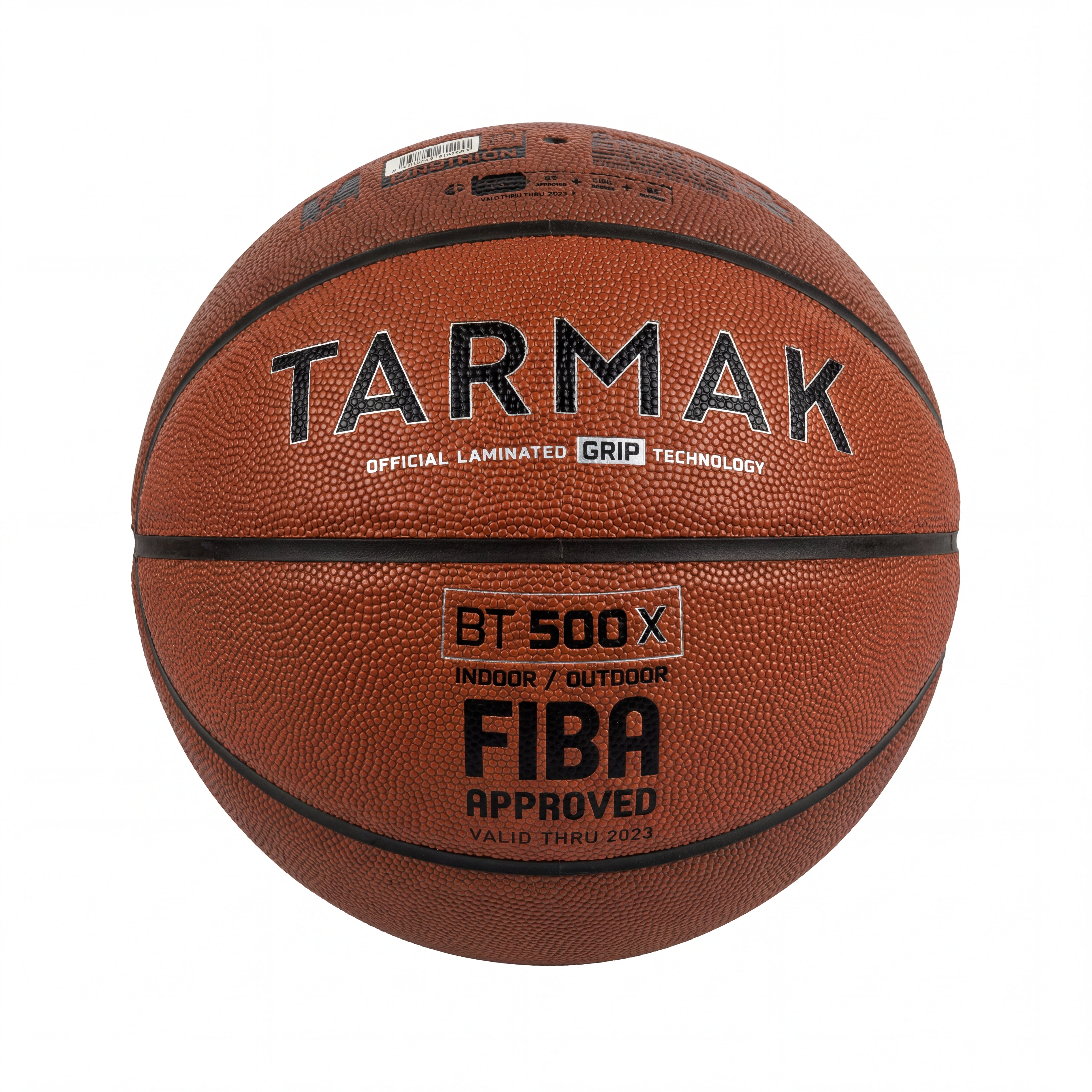 Bola Basquete Tarmak BT 500X Marrom - Tamanho Único