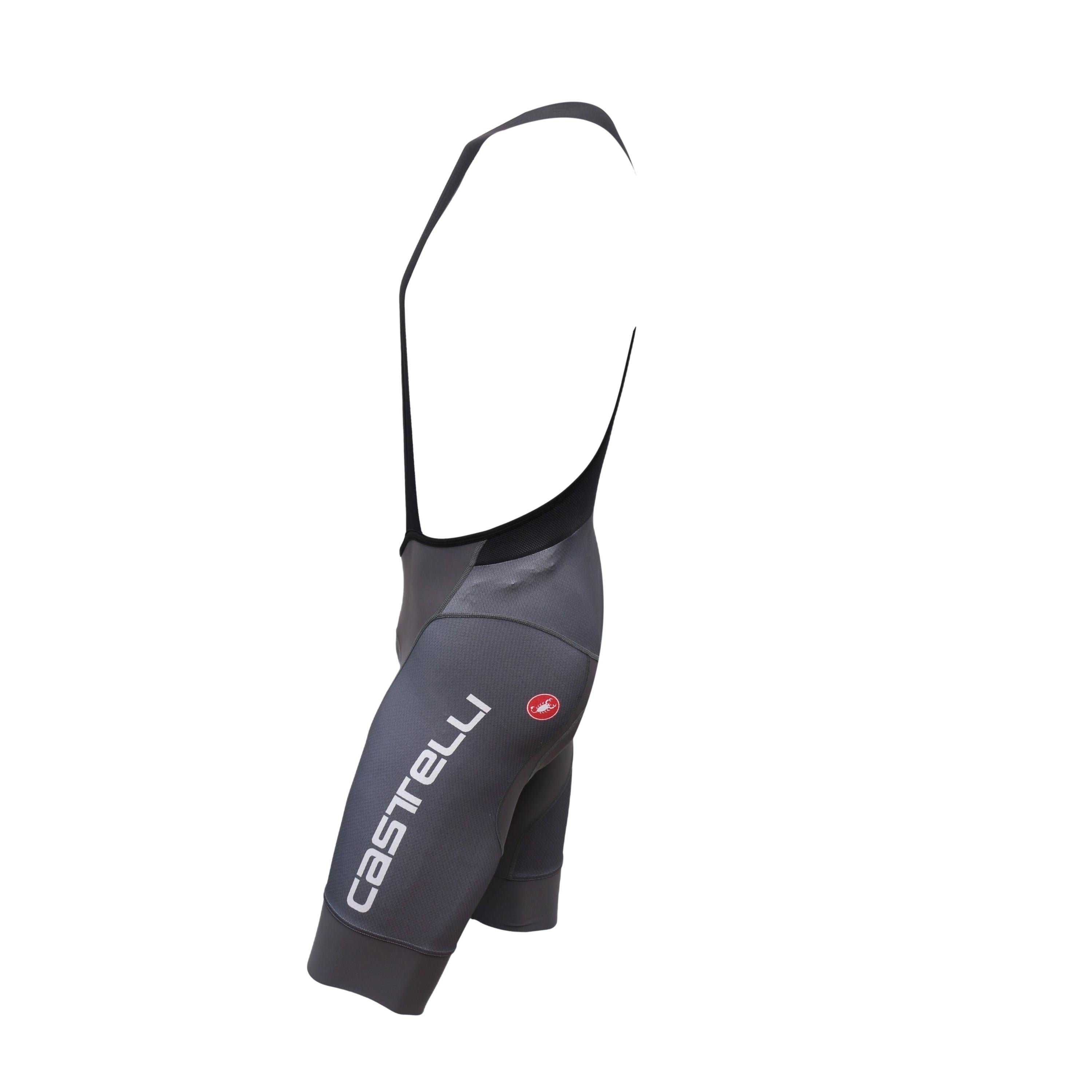 Bretelle Masculino Castelli Competizione Cinza - Tamanho M