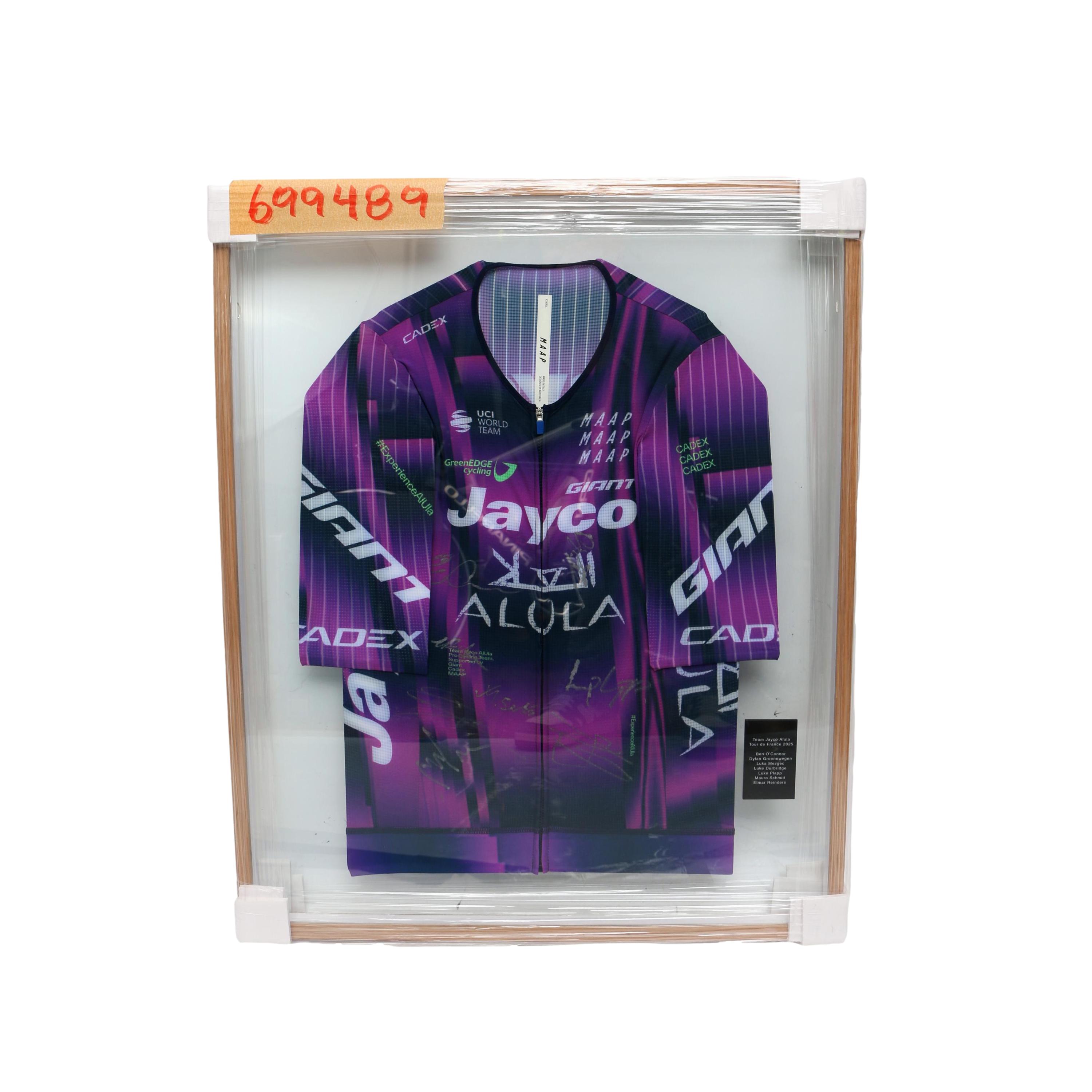 Quadro Camiseta Emoldurada Team Jayco Roxo - Tamanho Único