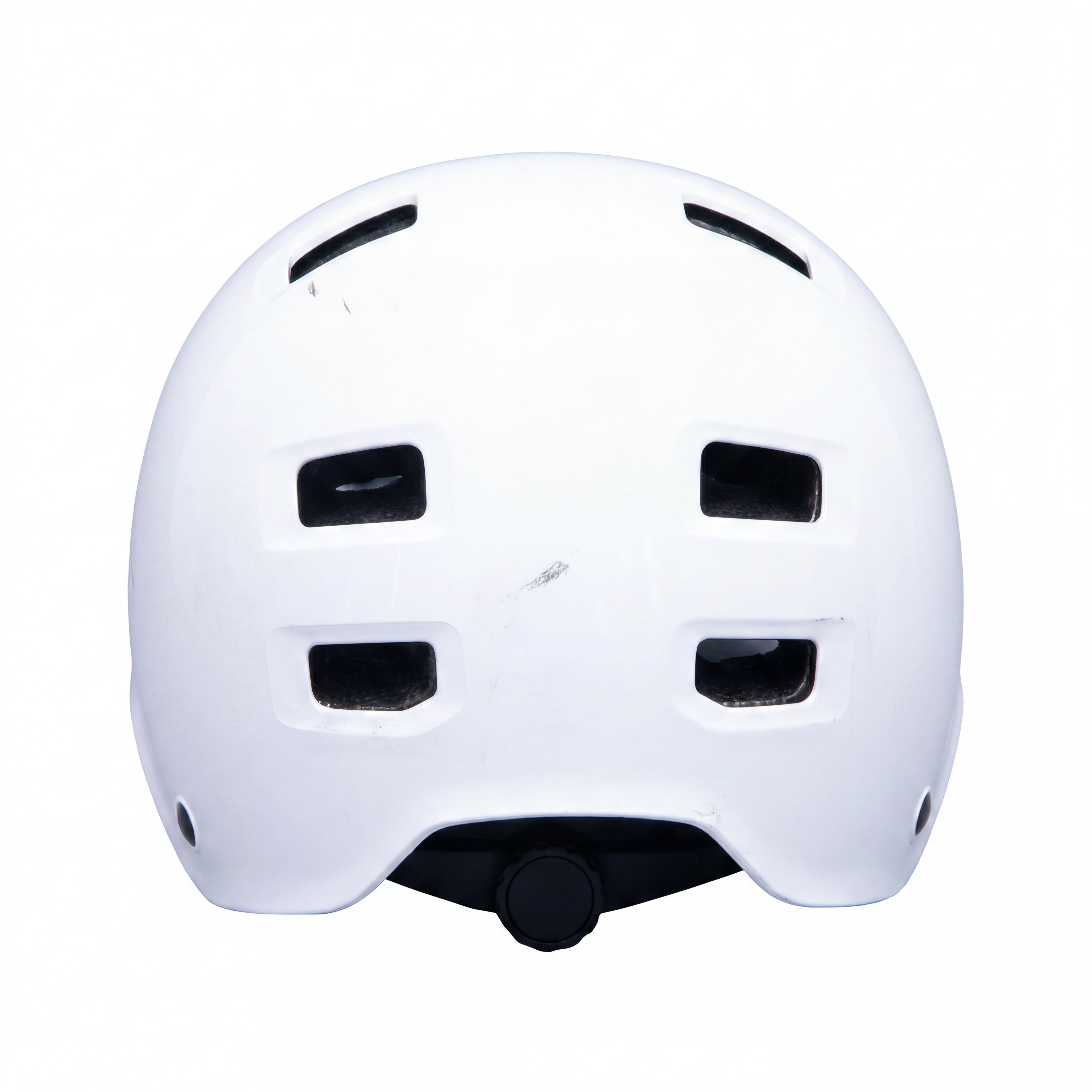 Capacete Unissex Oxelo (Decathlon) MF 500 (DH 010) Branco - Tamanho M (55-59 cm)