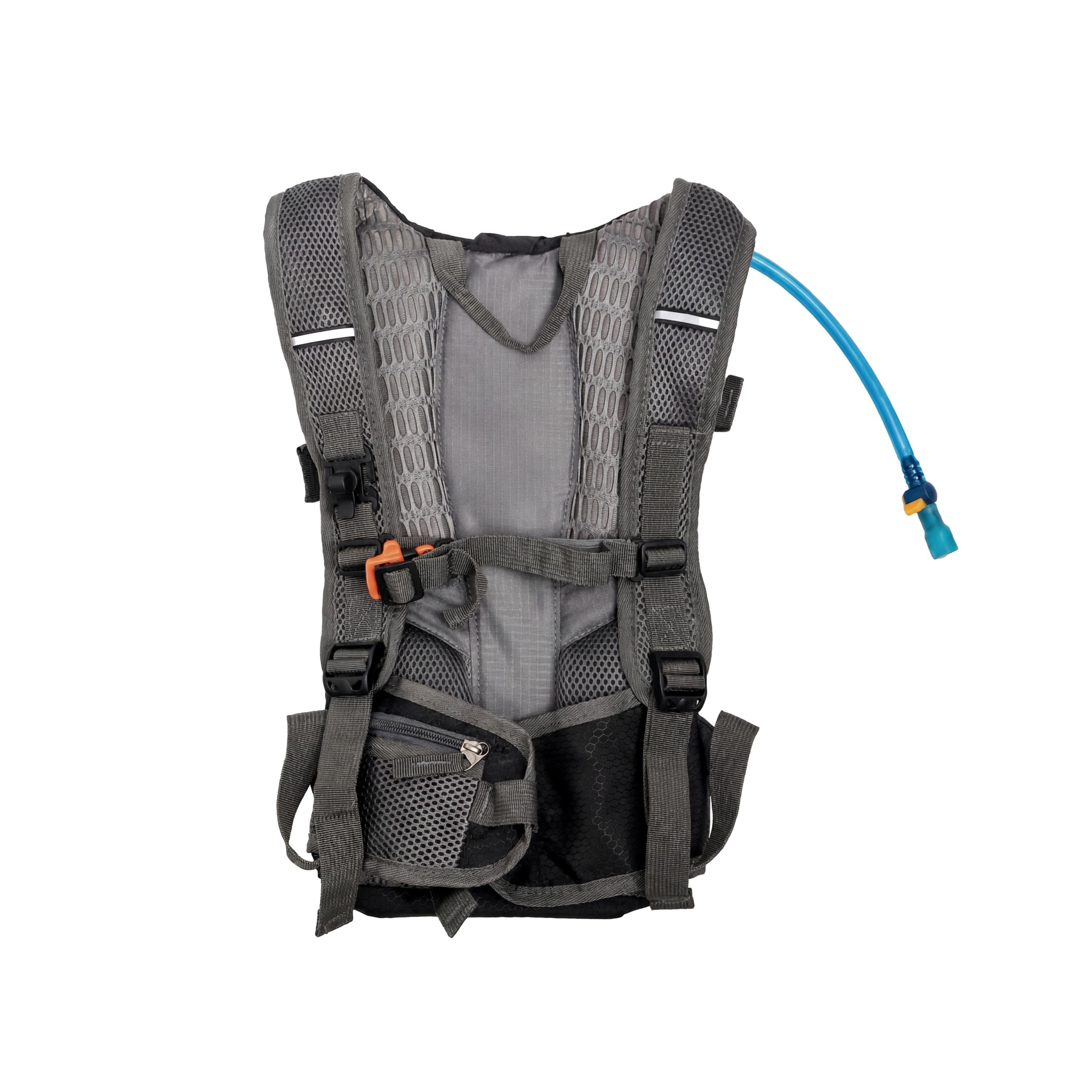Mochila De Hidratação Térmica Ecooda Preta E Cinza - Tamanho Único