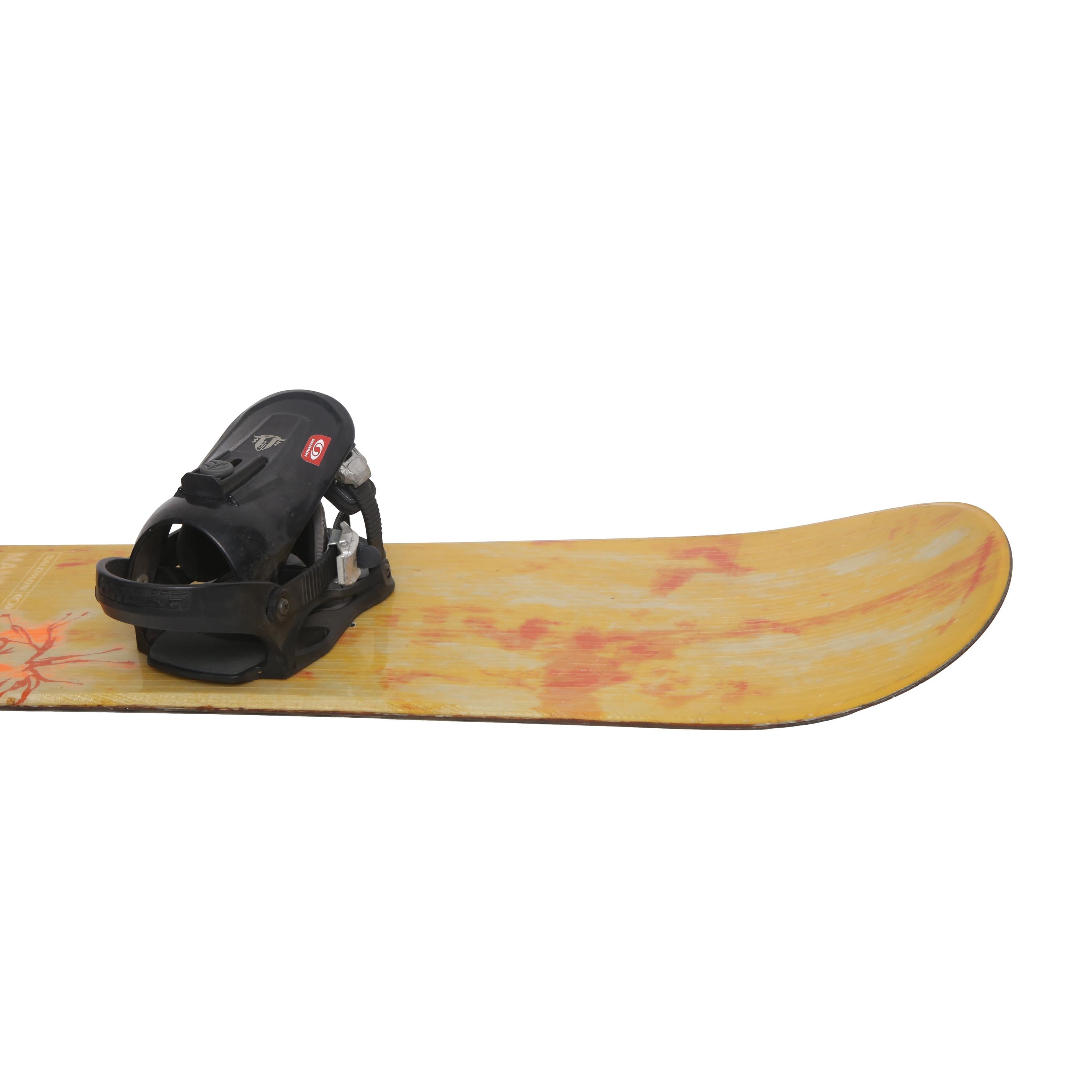 Prancha Unissex Snowboard Salomon Mandate 152 Amarela - Tamanho 150cm