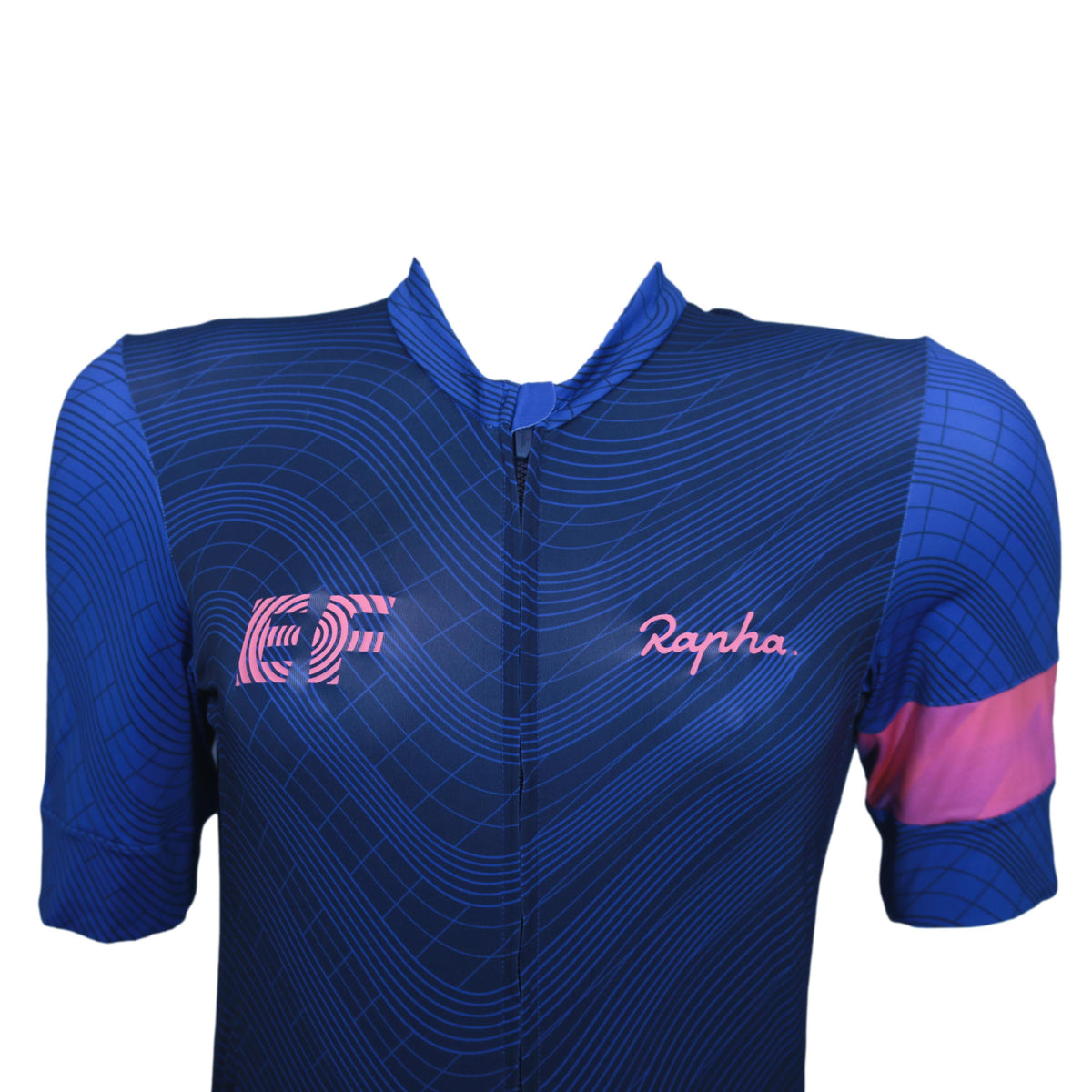 Jersey Rapha EF Azul e Rosa - Tamanho S
