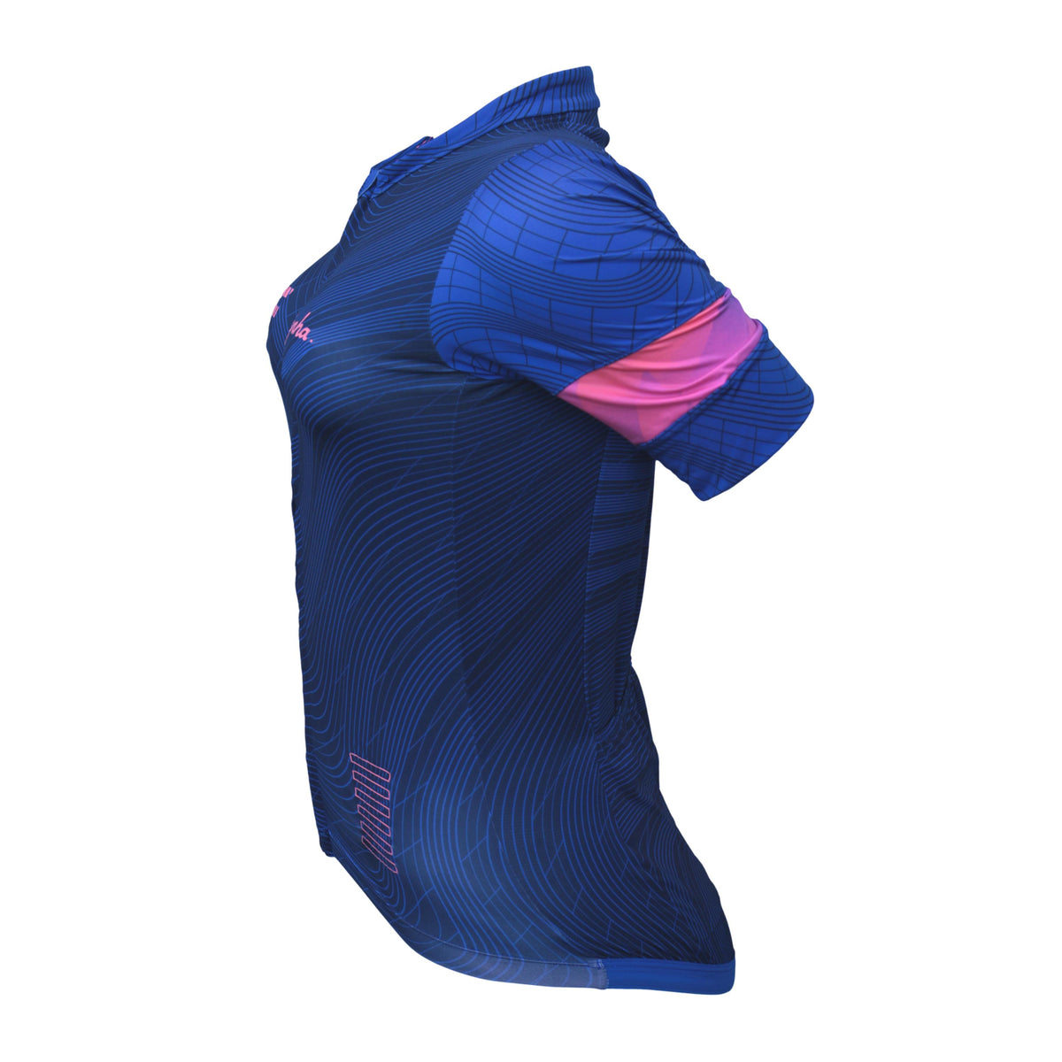 Jersey Rapha EF Azul e Rosa - Tamanho S