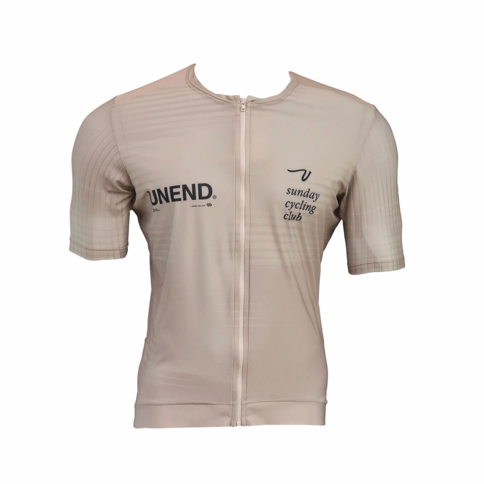 Jersey Masculina UNEND x Session Volta Sunday Cycling Club Bege