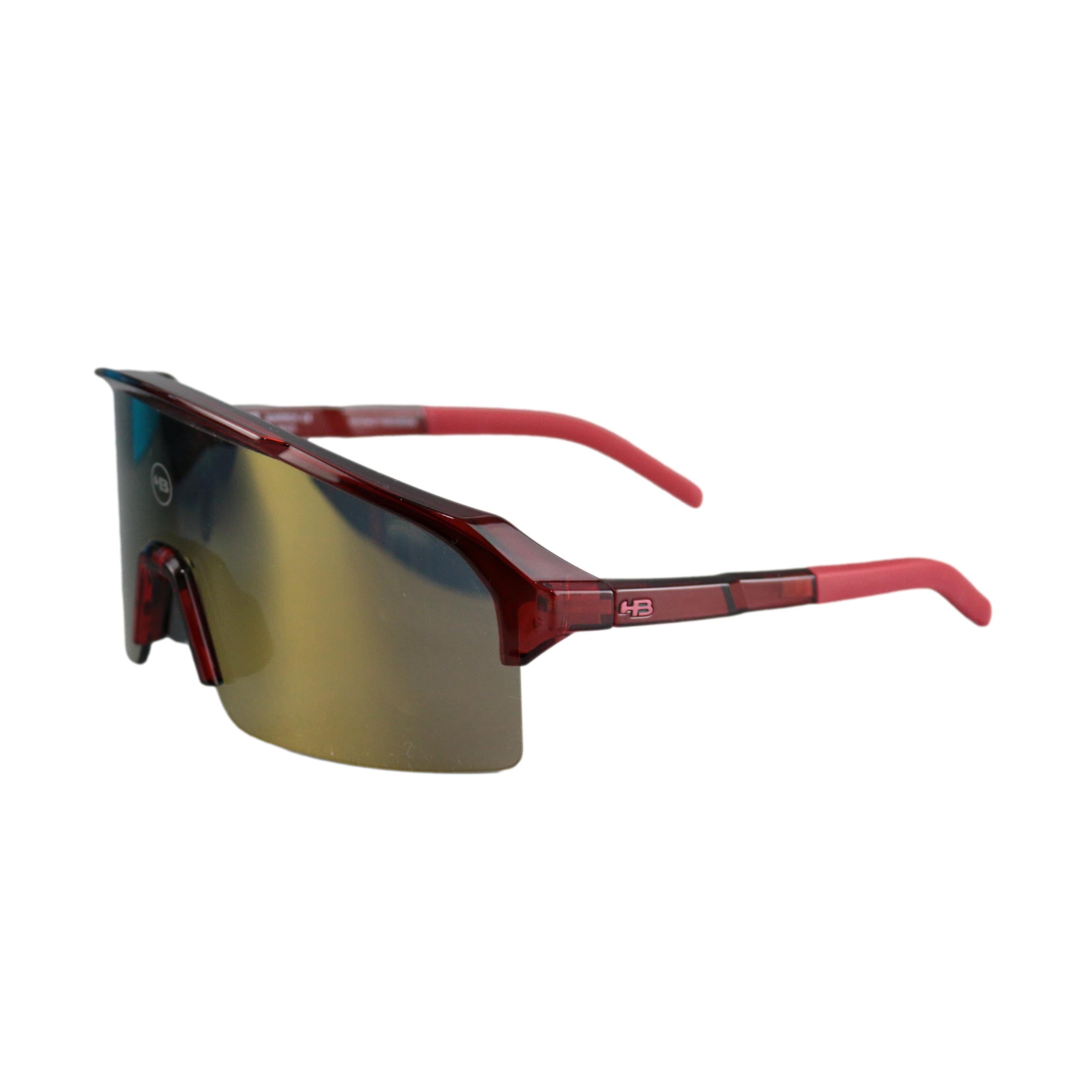Óculos HB Edge Gloss Red Apple Gold Chrome