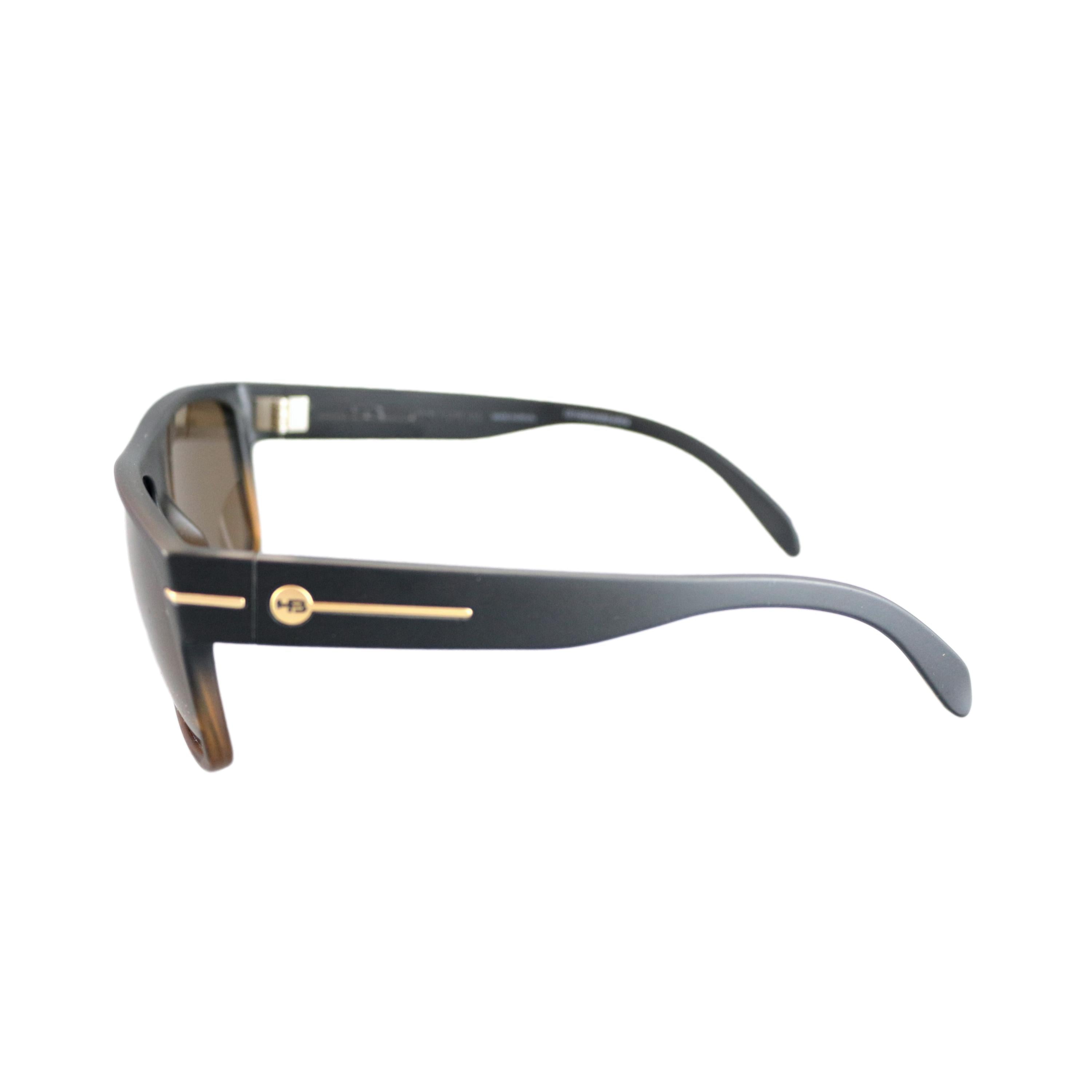 Óculos HB Would Gradient Matte Black Turtle Brown