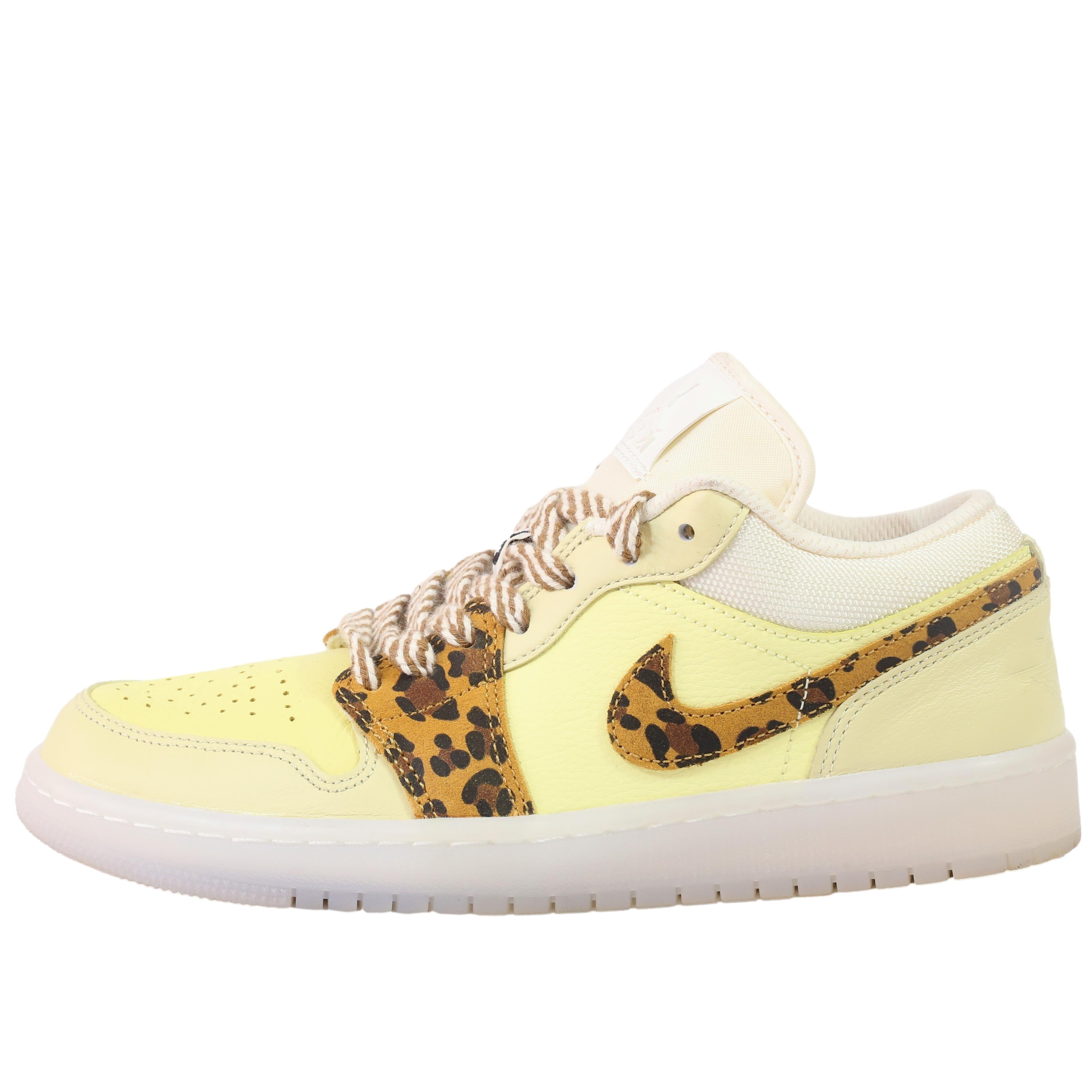 Tênis Feminino Basquete Air Jordan 1 Low Citron - Tamanho 37