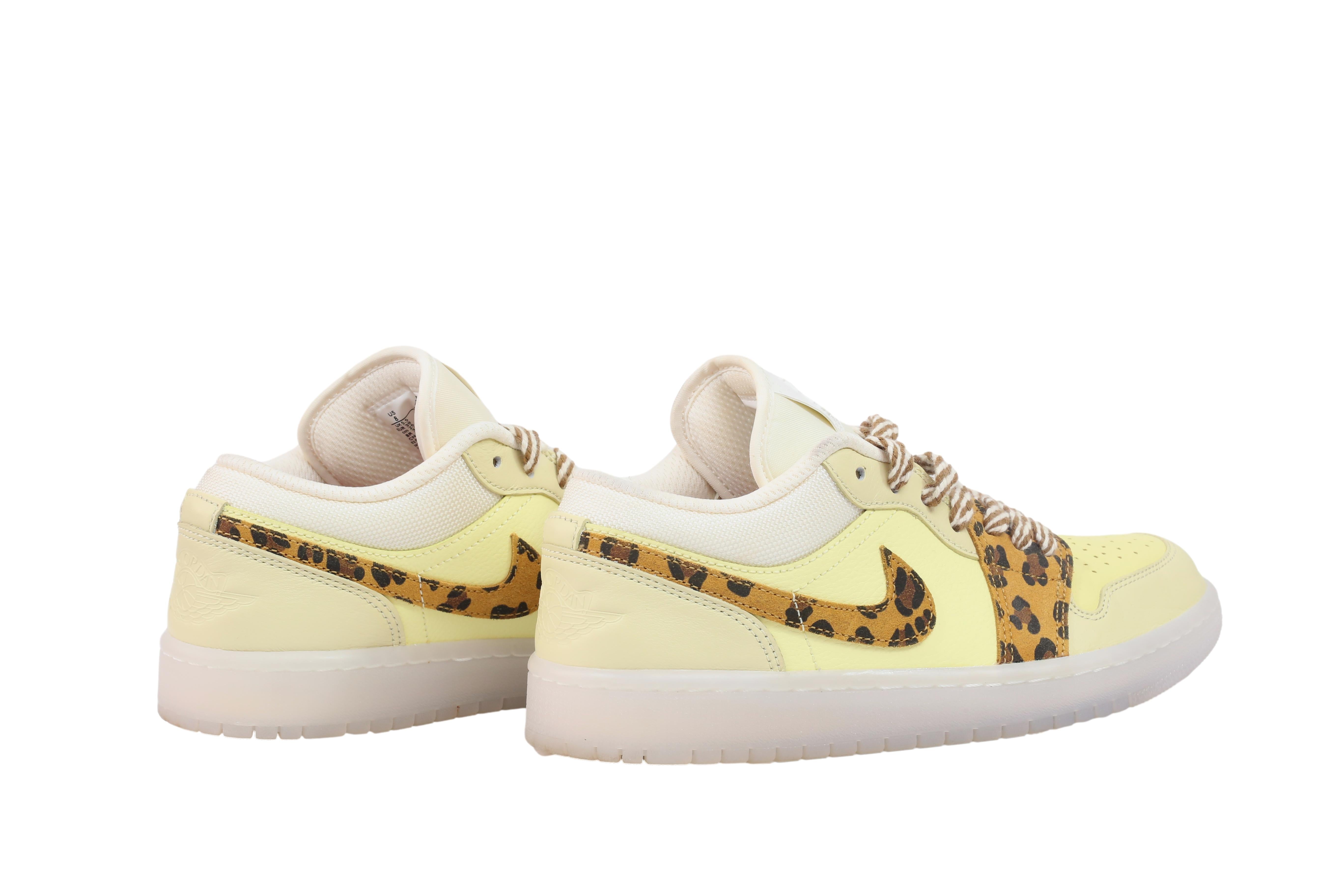 Tênis Feminino Basquete Air Jordan 1 Low Citron - Tamanho 37