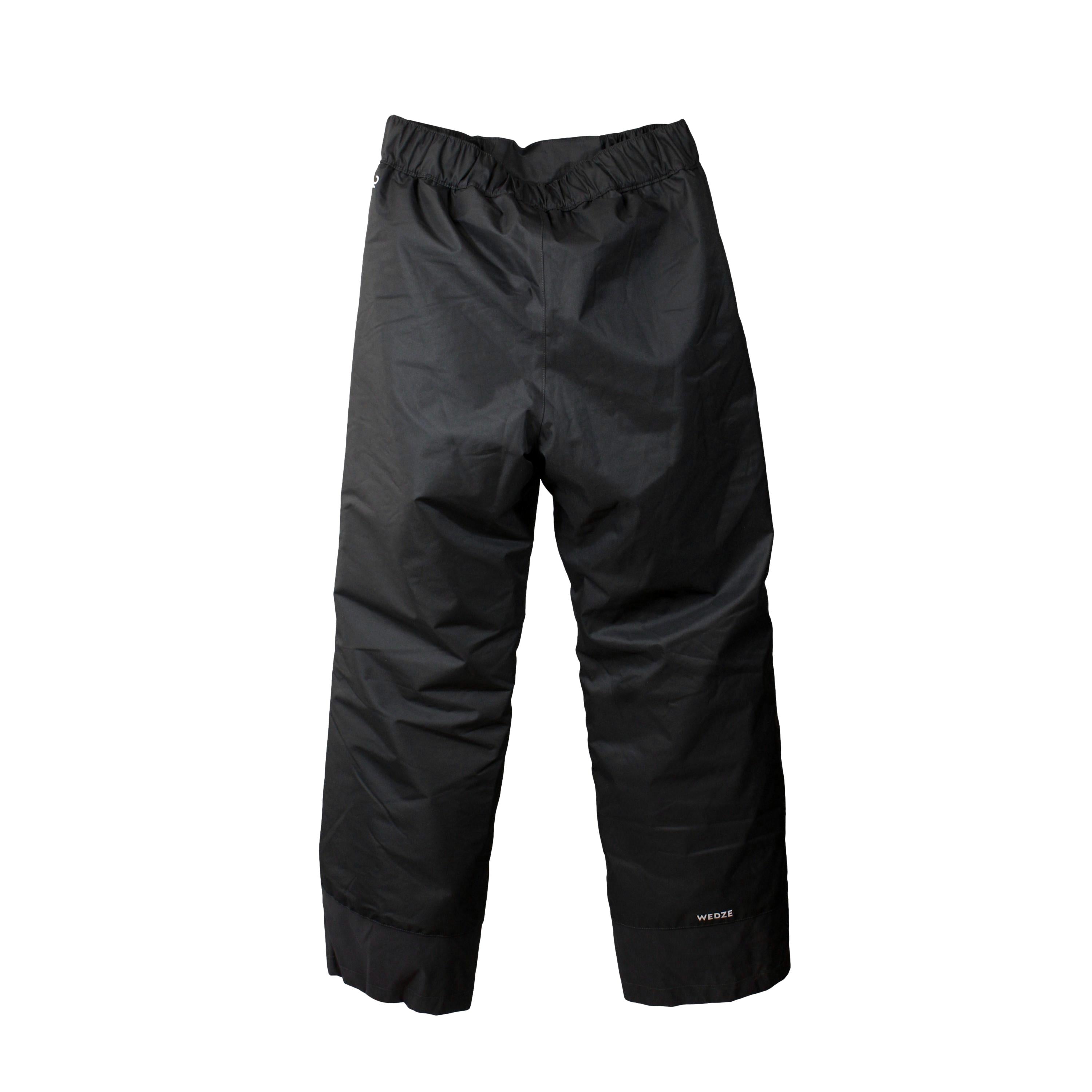 Calça Infantil Snowboard Wedze Preta - Tamanho 12 anos