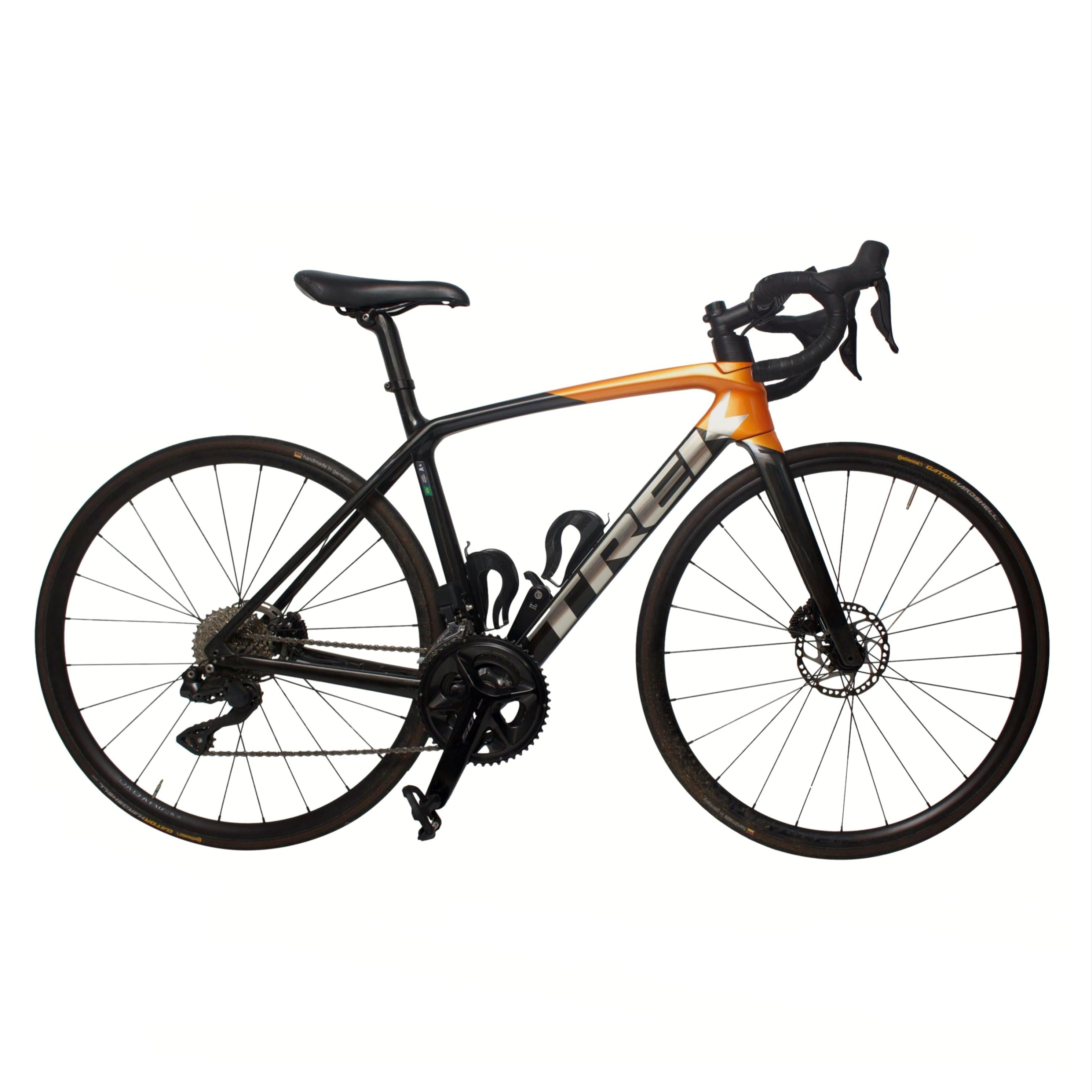 Bicicleta Trek	Émonda SL Disc Preta e Laranja