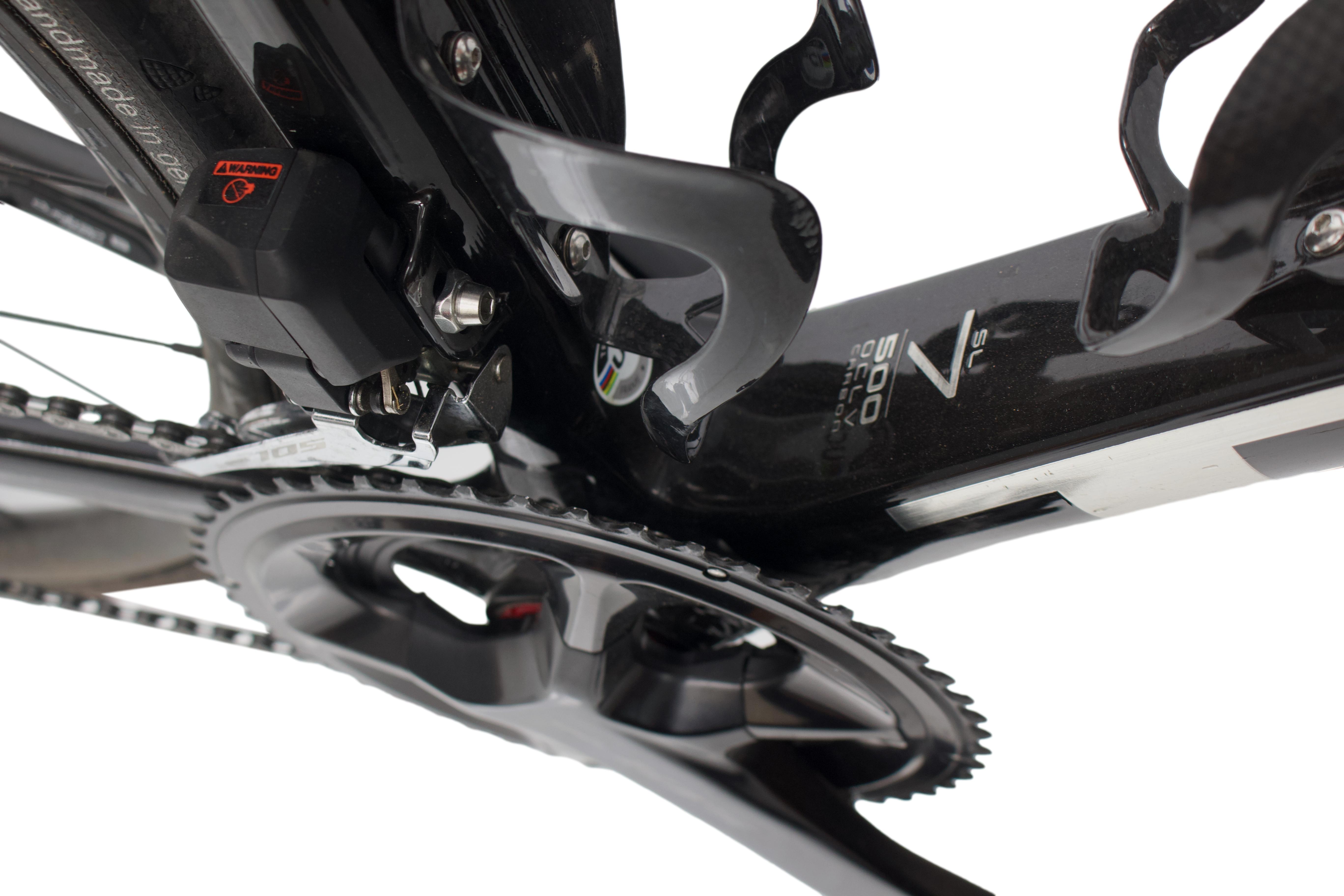 Bicicleta Trek Émonda SL Disc Preta e Laranja