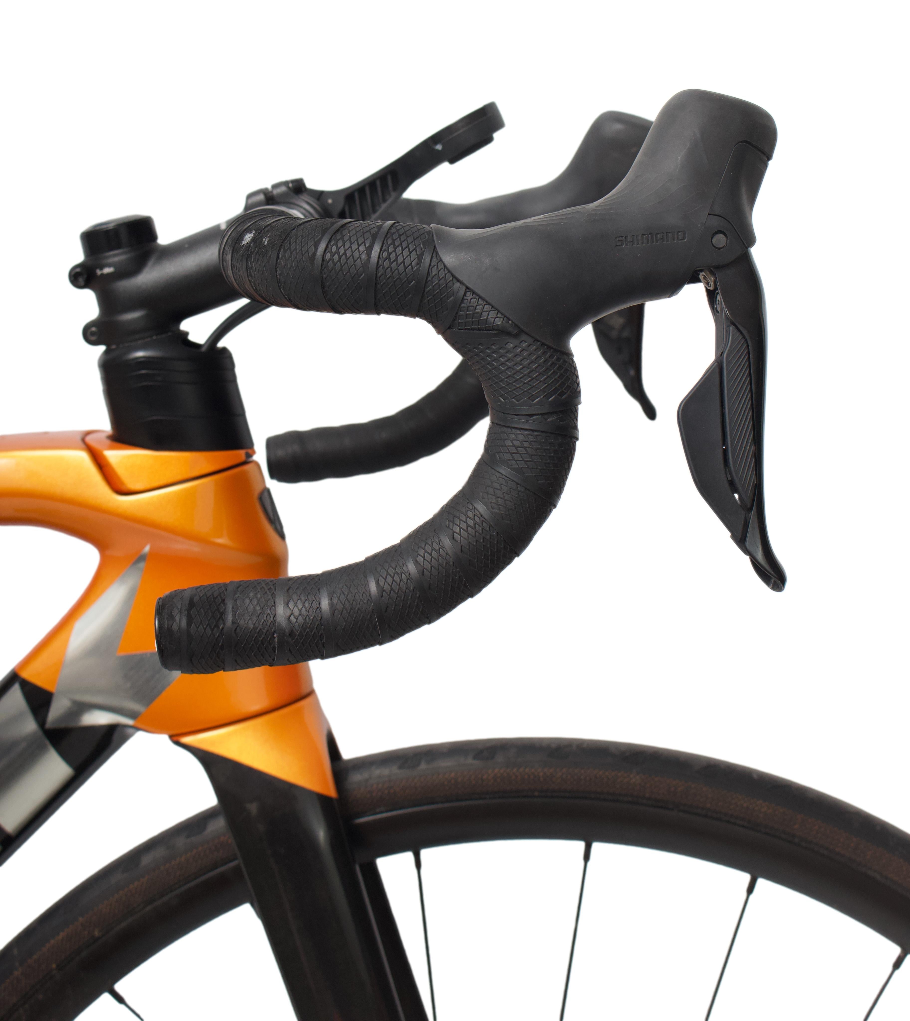 Bicicleta Trek Émonda SL Disc Preta e Laranja