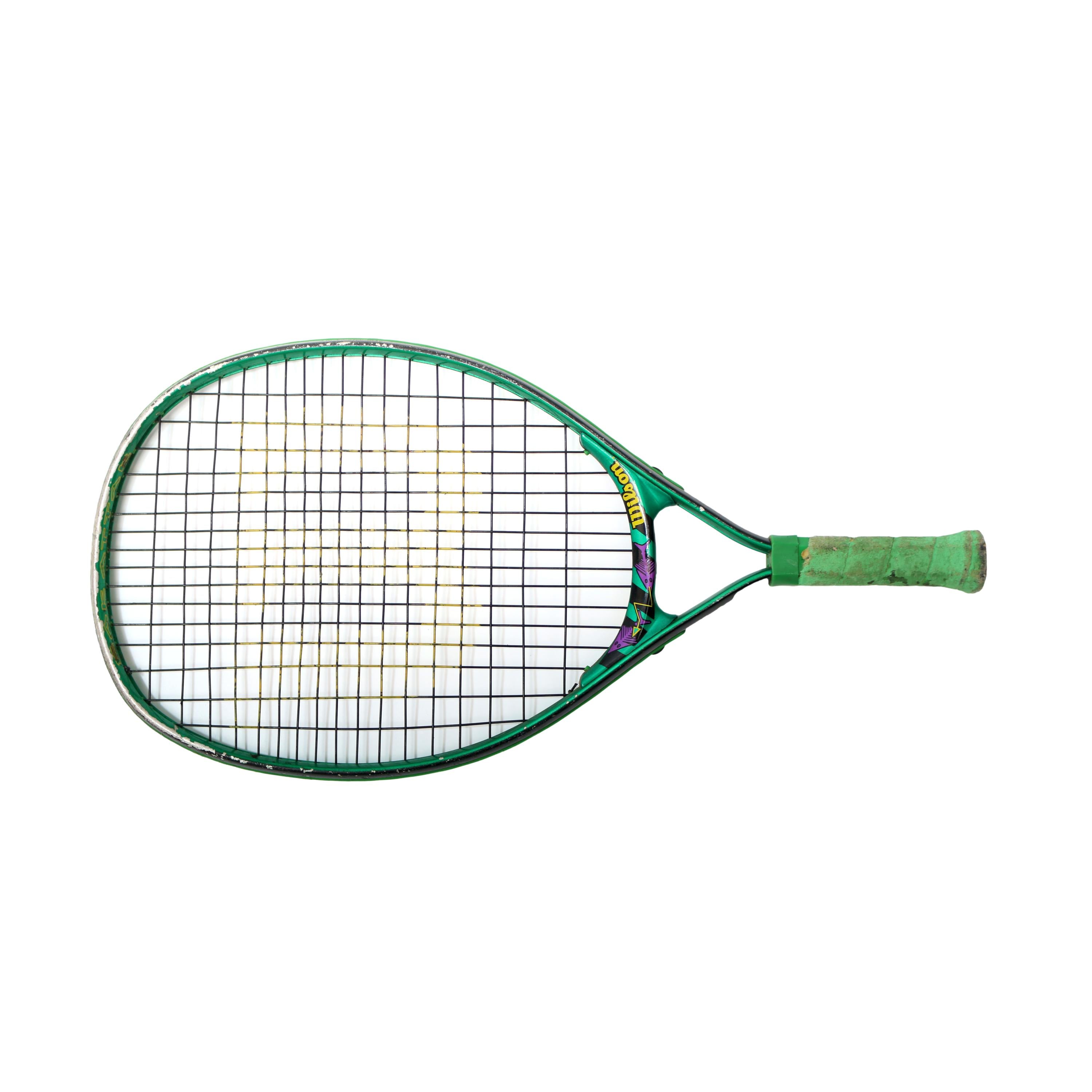 Raquete Infantil Tênis Wilson US Open Junior Verde e Roxo