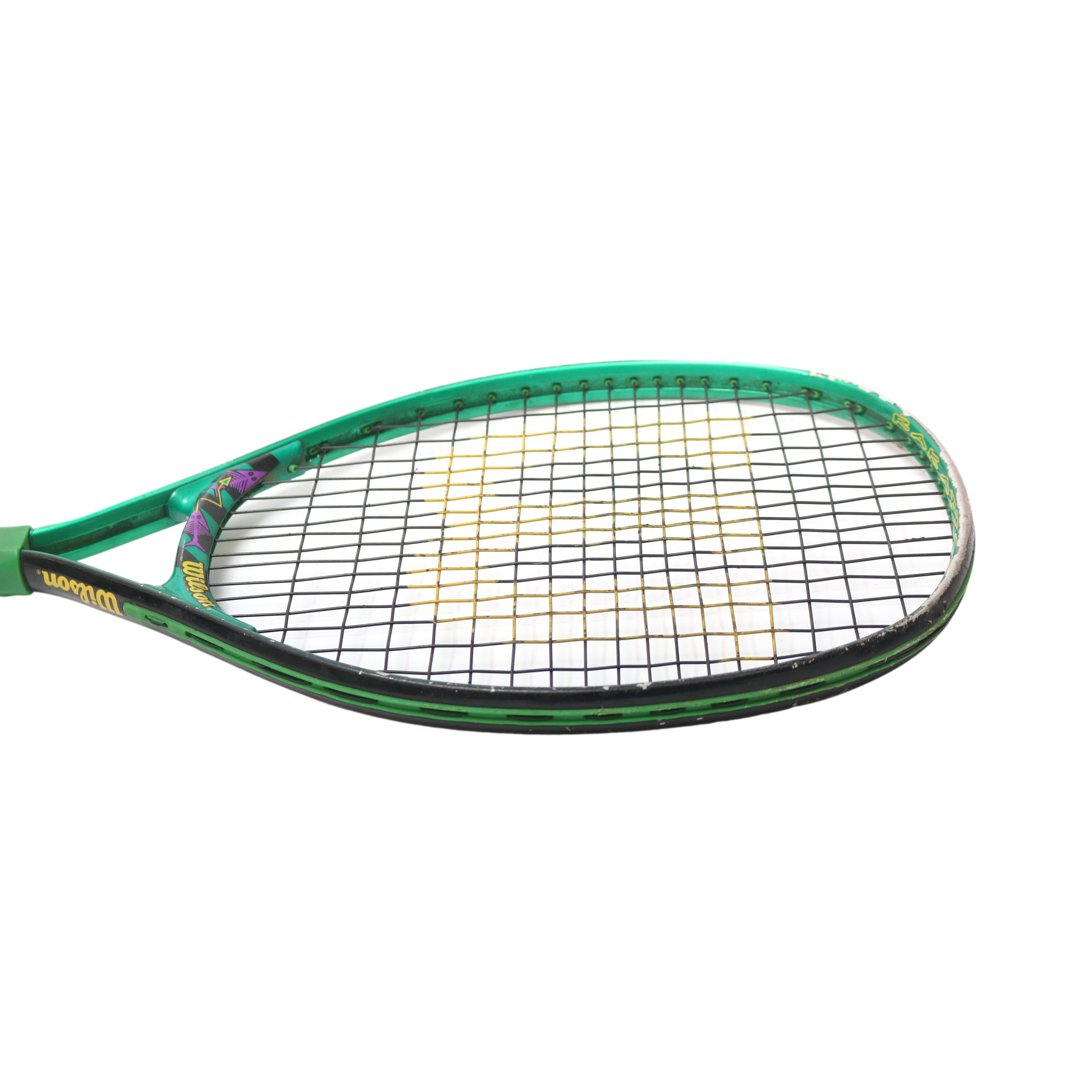 Raquete Infantil Tênis Wilson US Open Junior Verde e Roxo