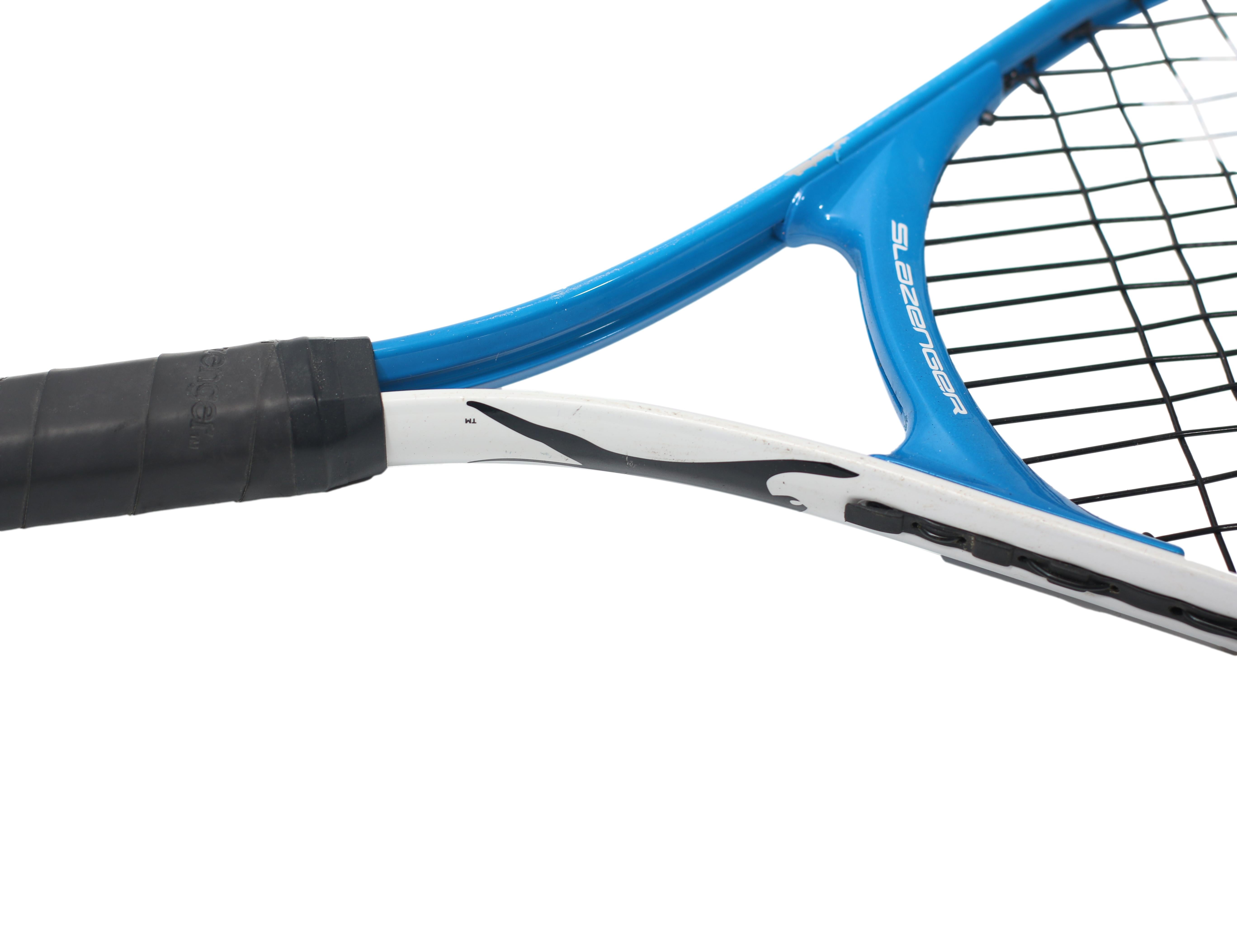 Raquete Unissex Tênis	Slazenger Challenge Pro Azul e Branca