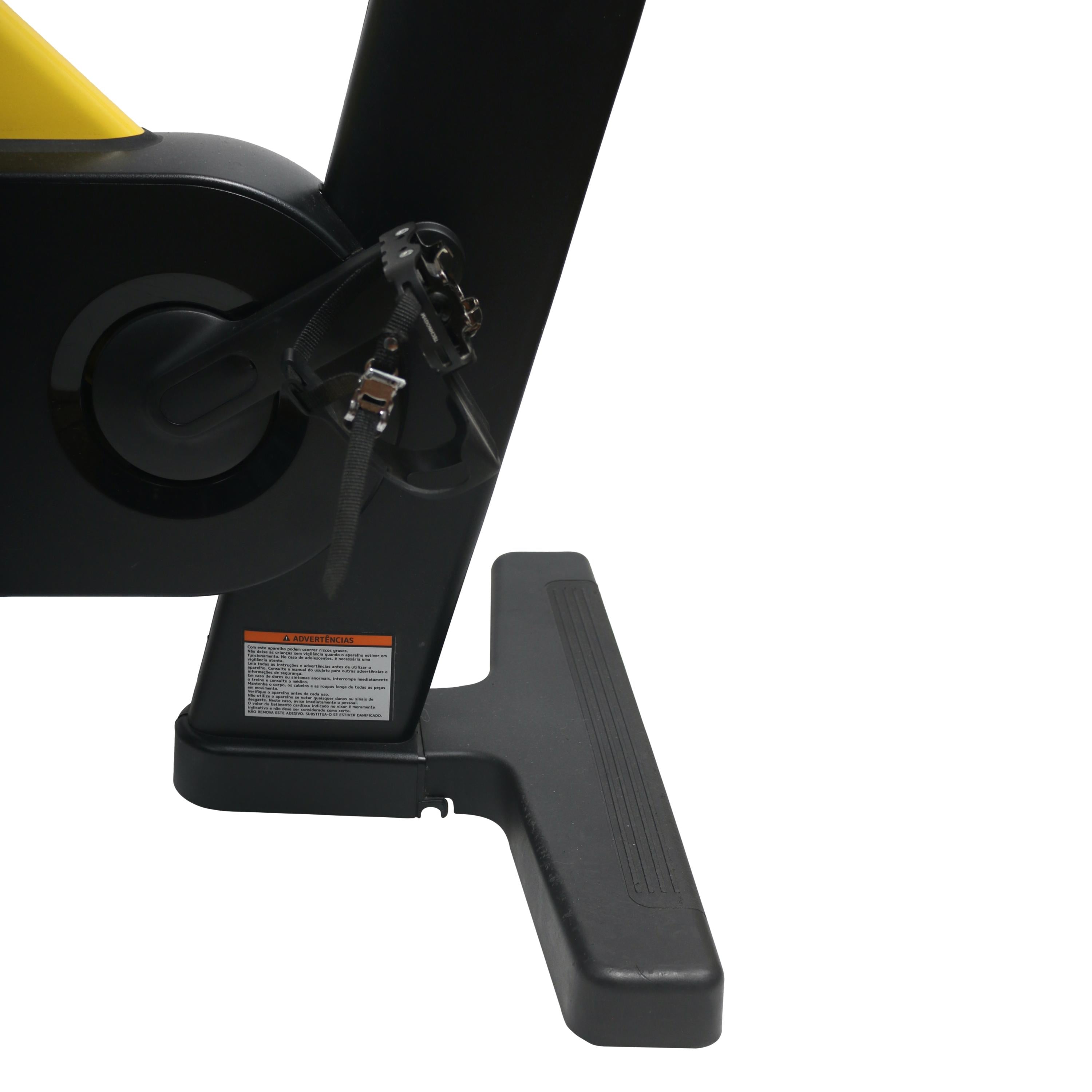 Bicicleta Spinning Technogym Group Cycle Preta e Amarela