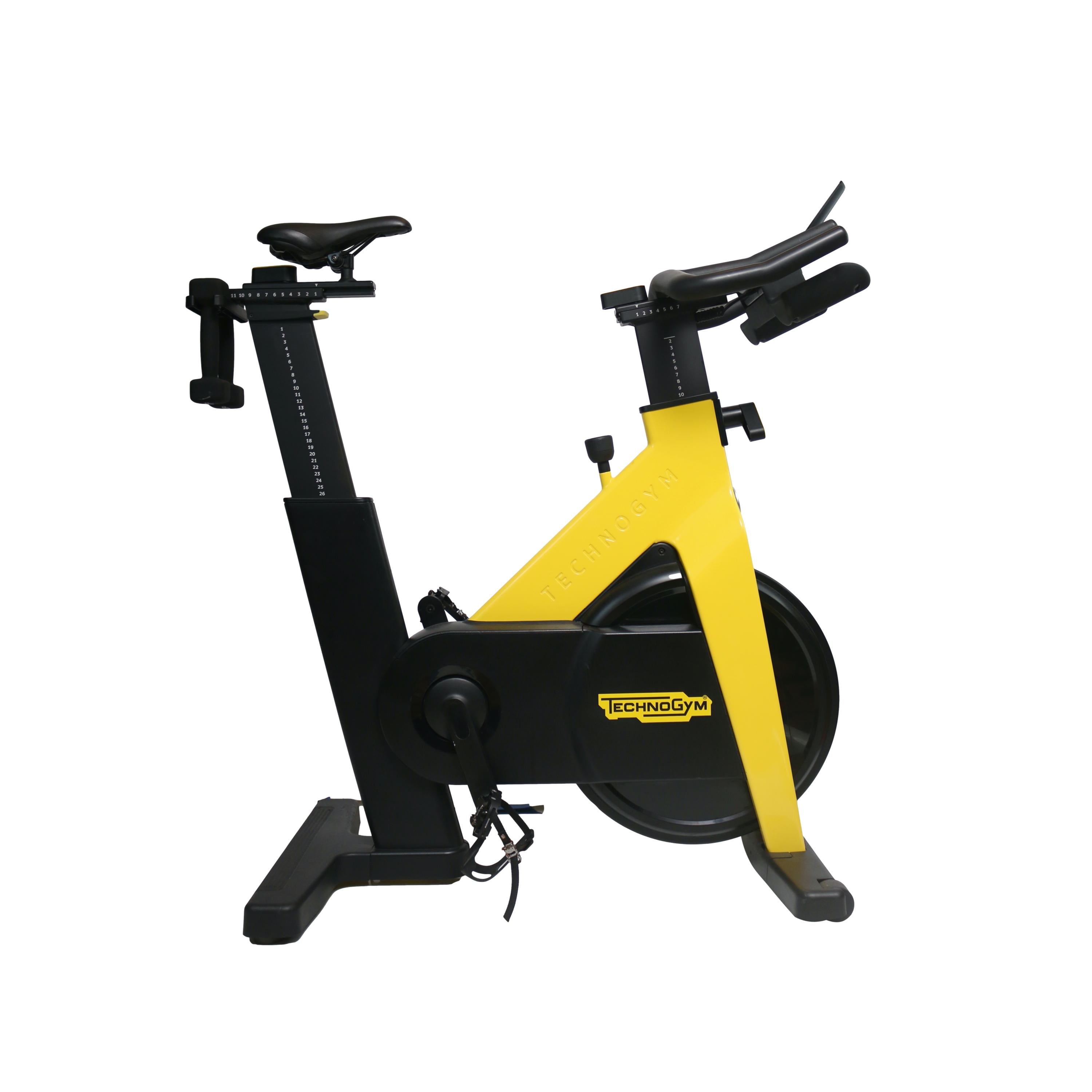 Bicicleta Spinning	Technogym Group Cycle Preta e Amarela