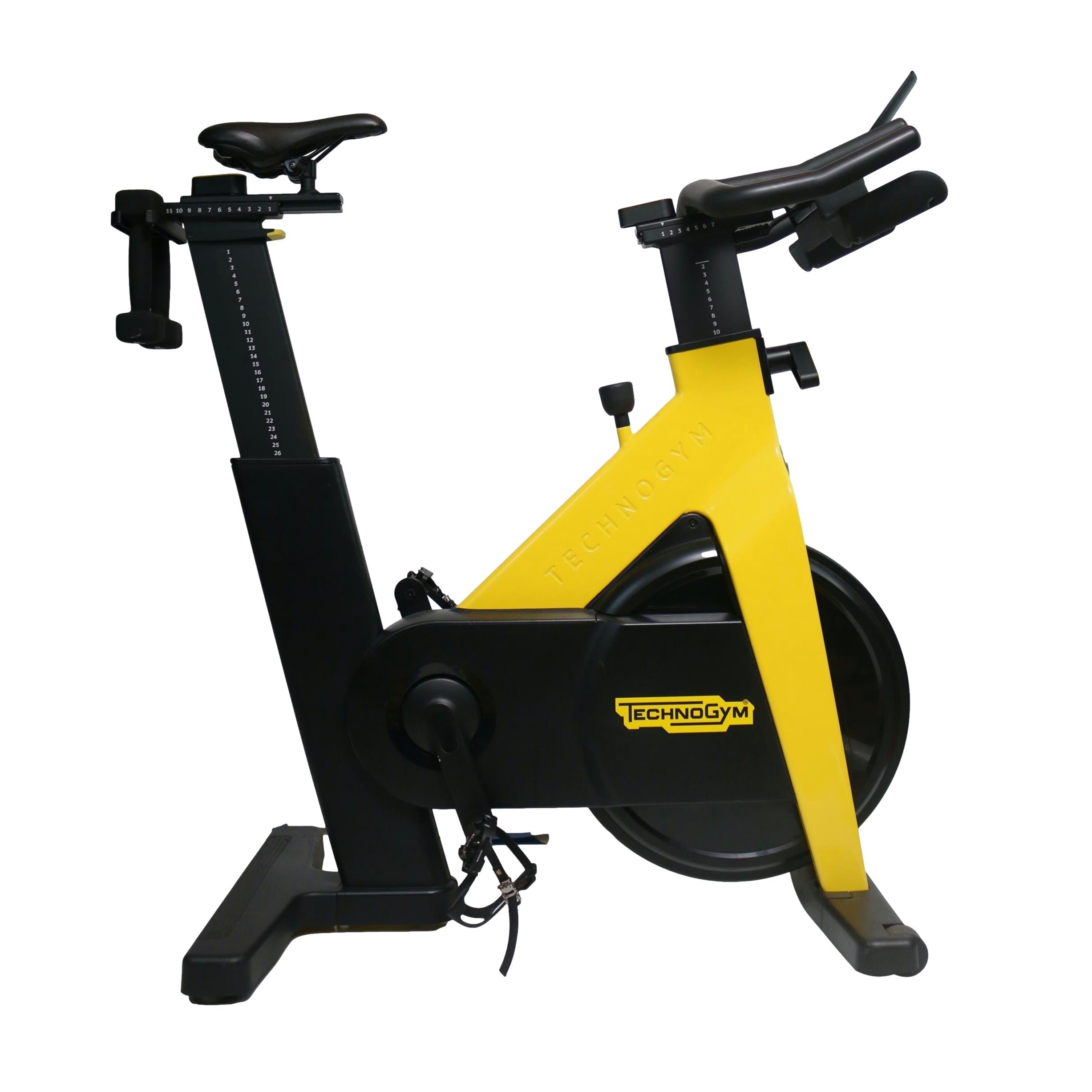 Bicicleta Spinning	Technogym Group Cycle Preta e Amarela