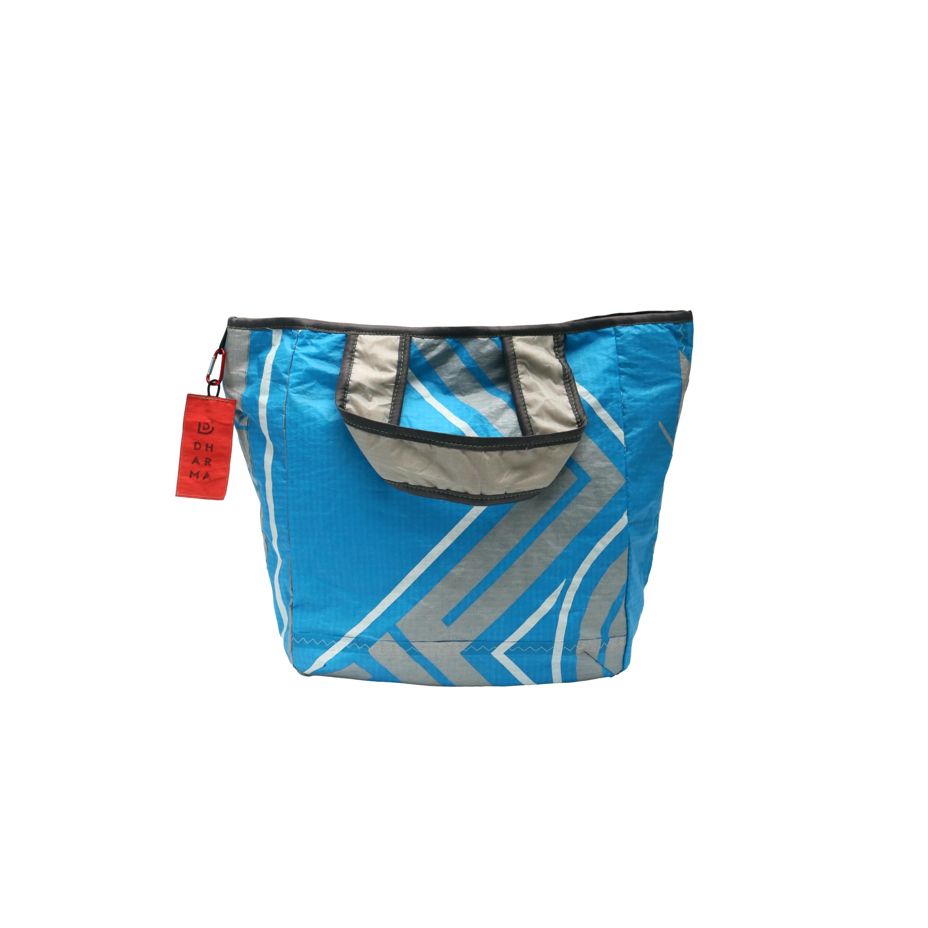 Sacola UNEND x Instituto Dharma Azul/ Cinza/ Preto