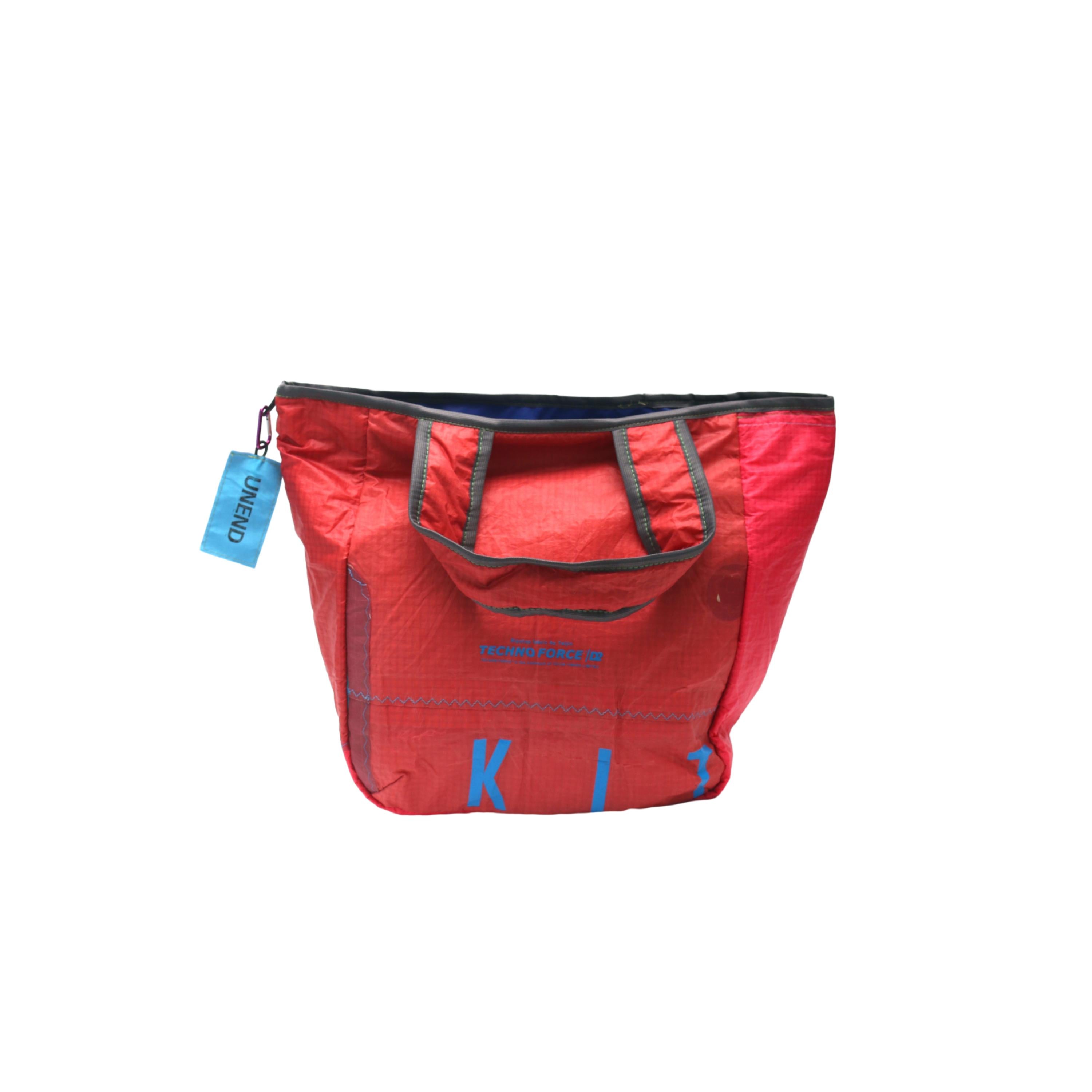 Sacola UNEND x Instituto Dharma Vermelha e Azul