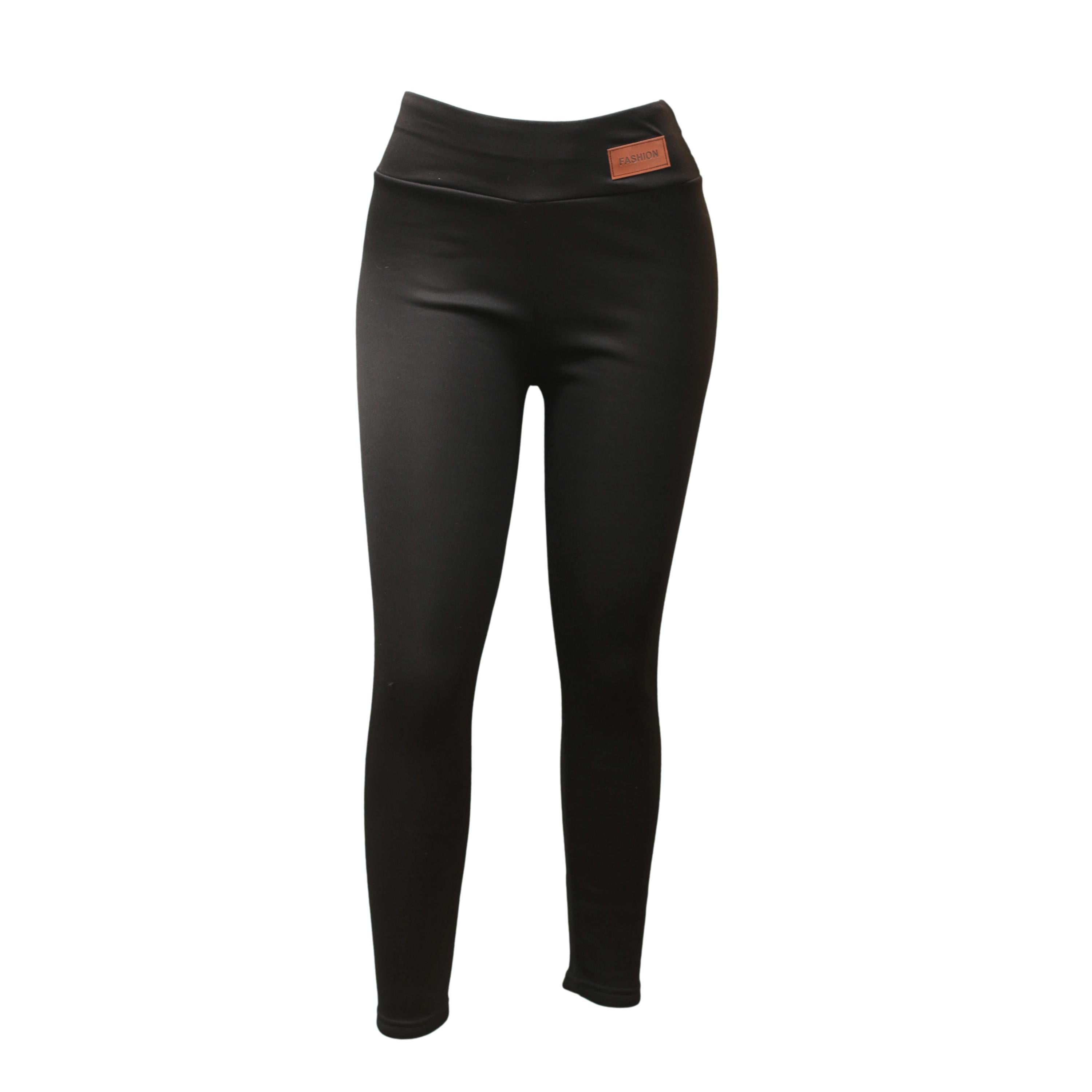 Calça Legging Infantil Térmica Feminina Ski/ Snowboard Fashion Preta - Tamanho 12 anos