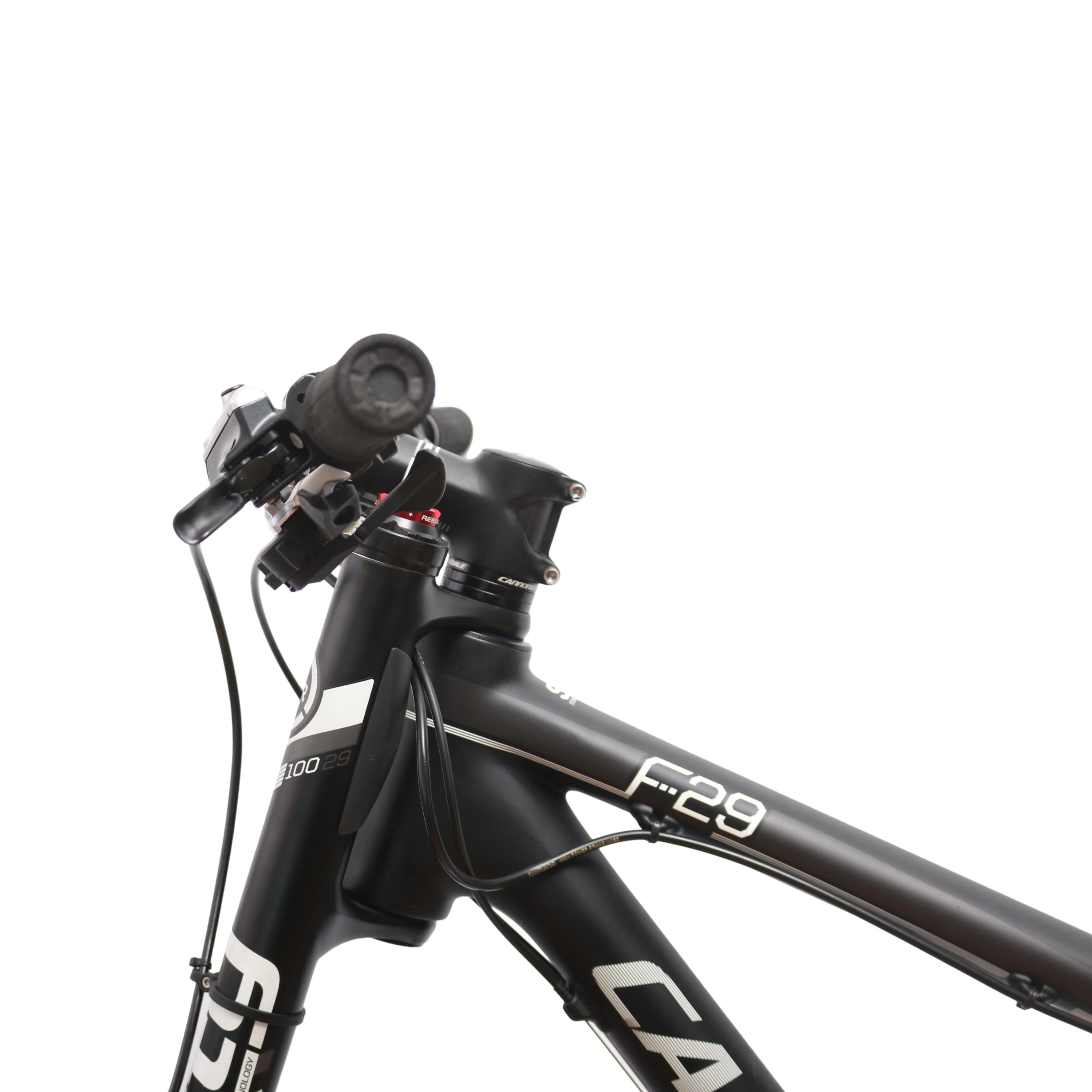 Bicicleta Cannondale F29 Lefty Preta