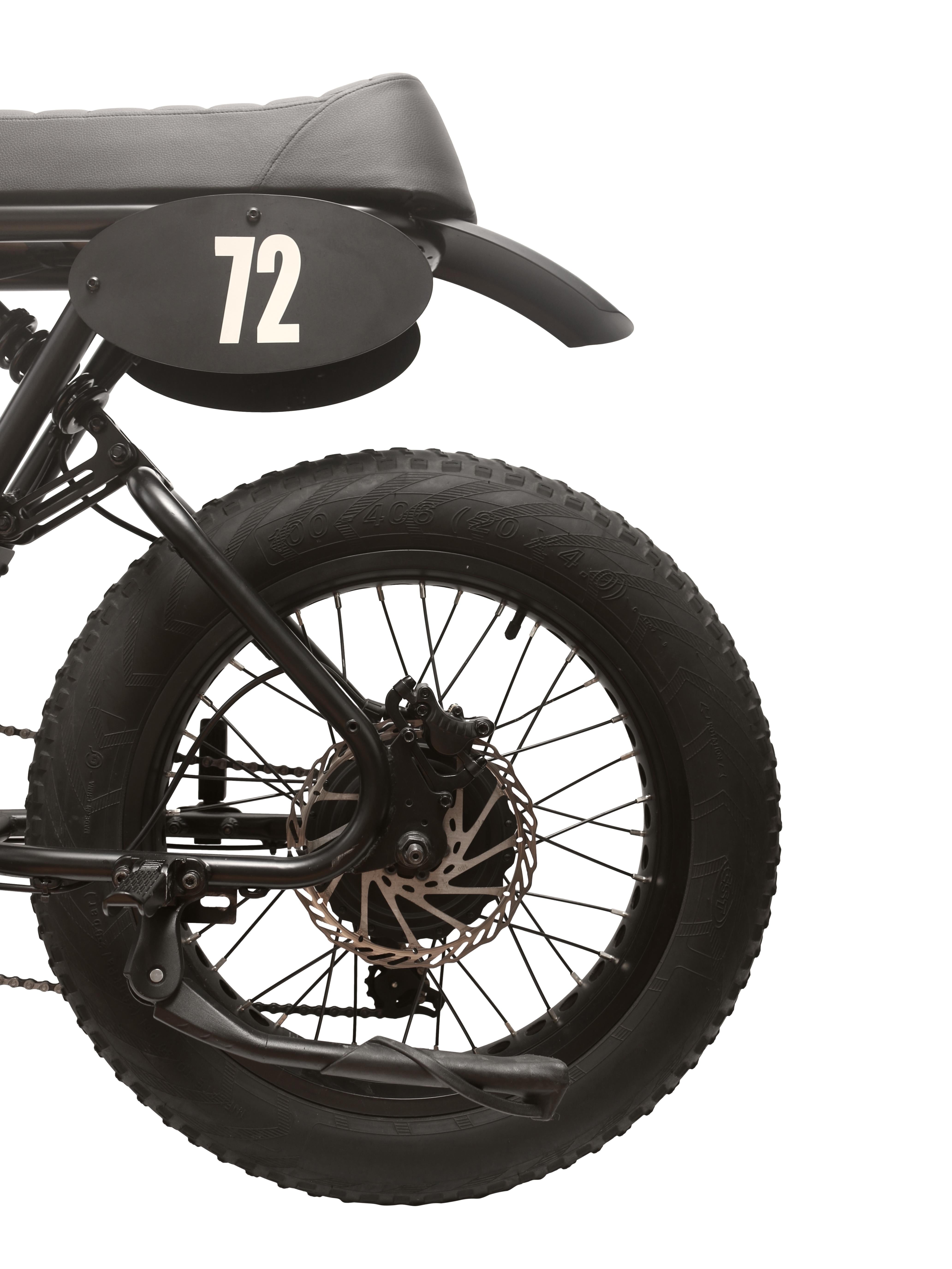 Bike Elétrica Bendita Elettrica DB5 Preta e Amarela