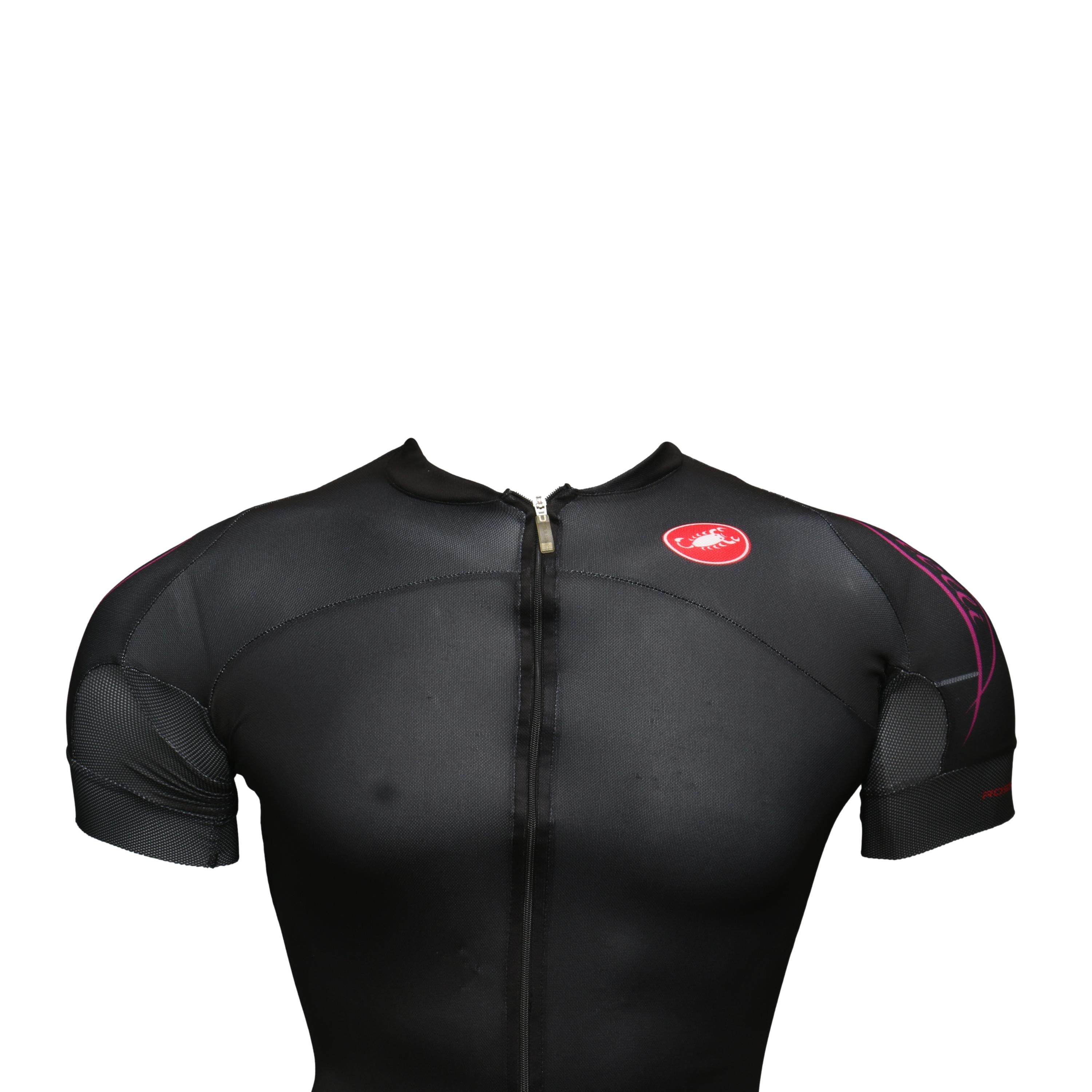 Jersey Feminina Ciclismo Castelli Aero Race Rosa - Tamanho M