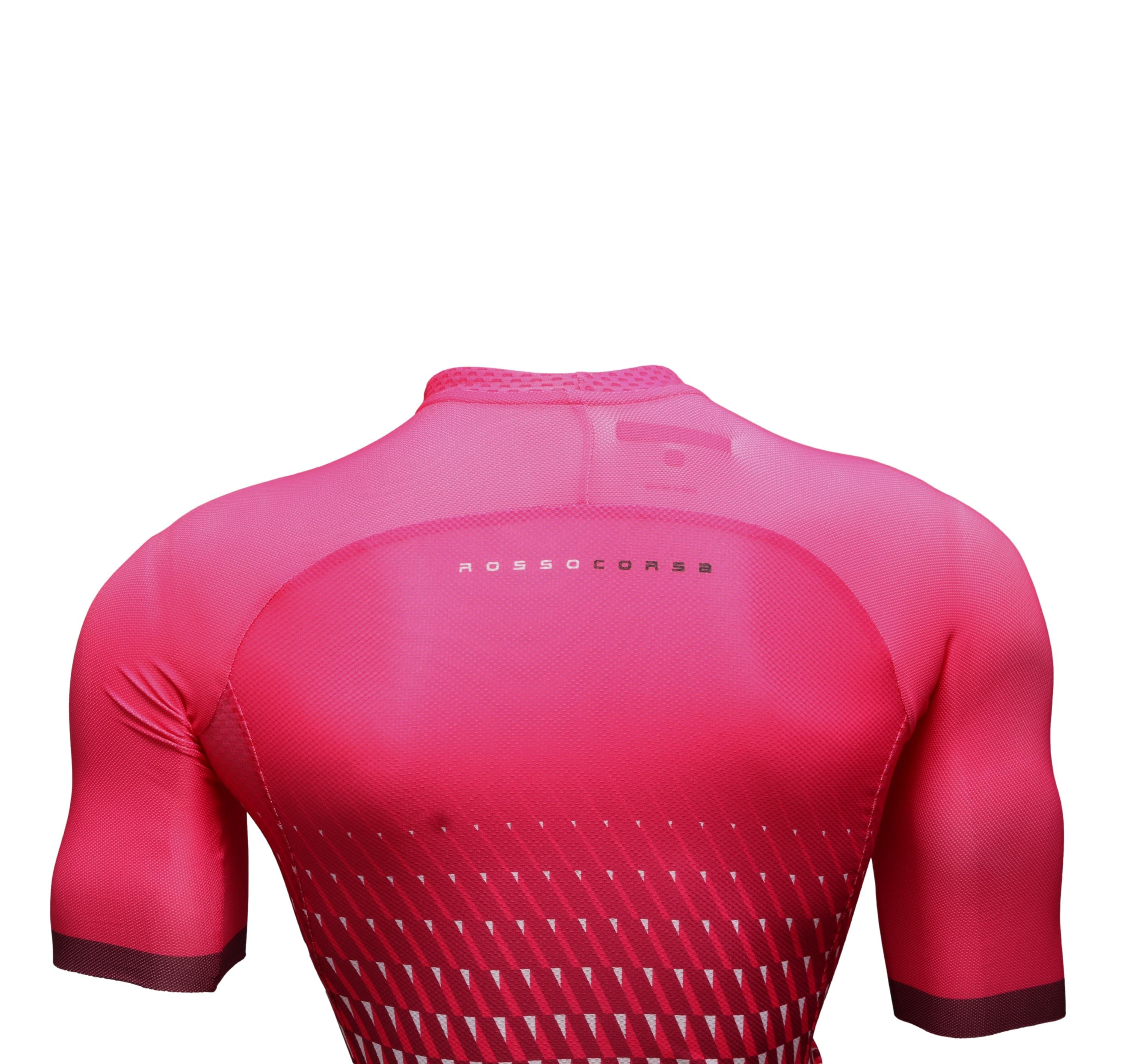 Jersey Feminina Castelli Certezza Preto e Rosa - Tamanho S